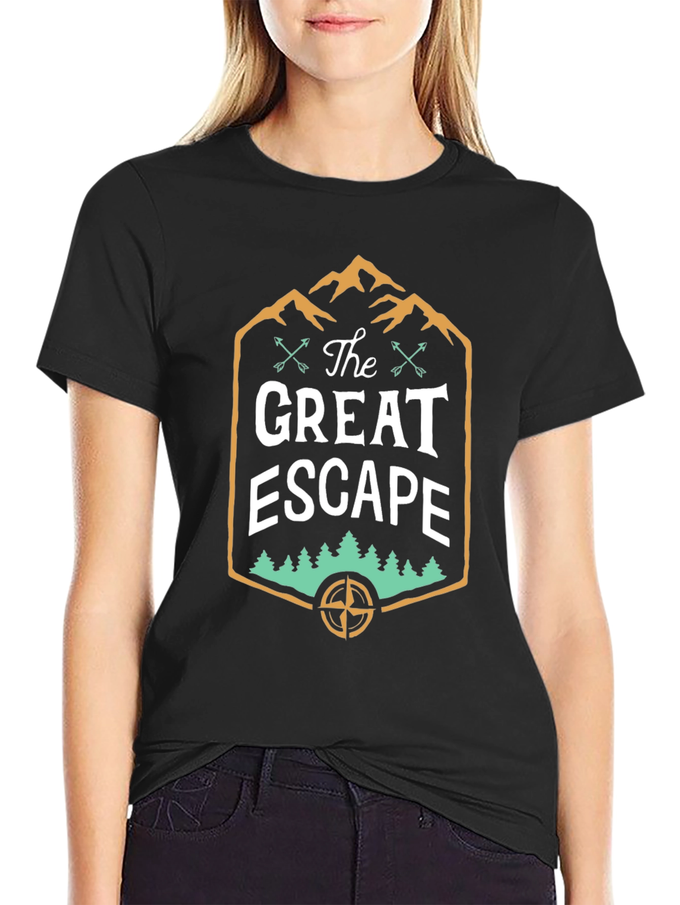 The Great Escape Graphic Tee - Adventure Awaits!