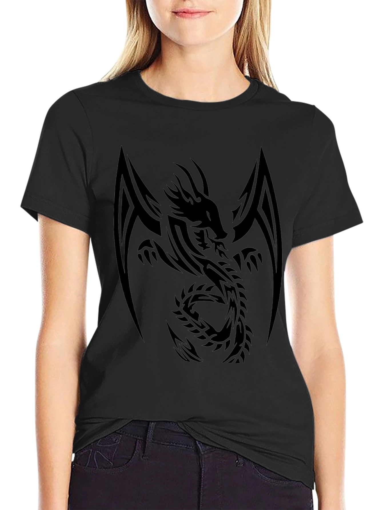 Black Dragon Graphic T-Shirt