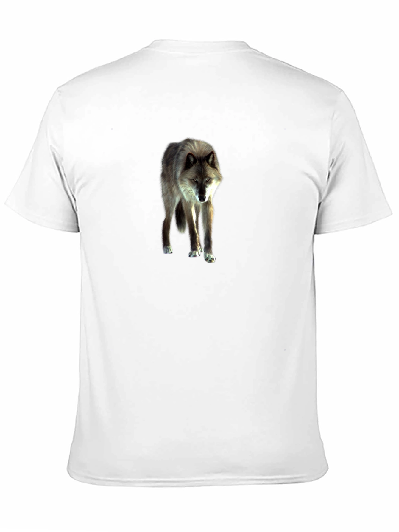 Wolf Graphic Tee - Stylish Black Cotton T-Shirt
