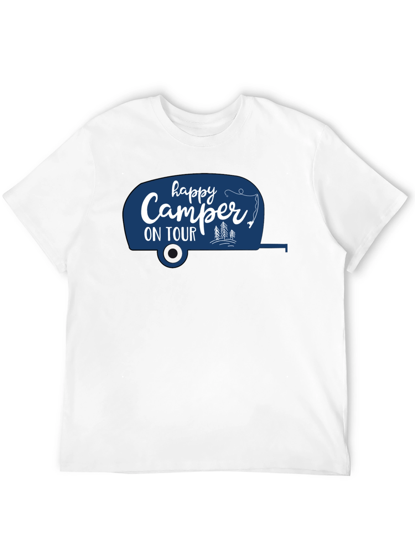Happy Camper On Tour Graphic T-Shirt