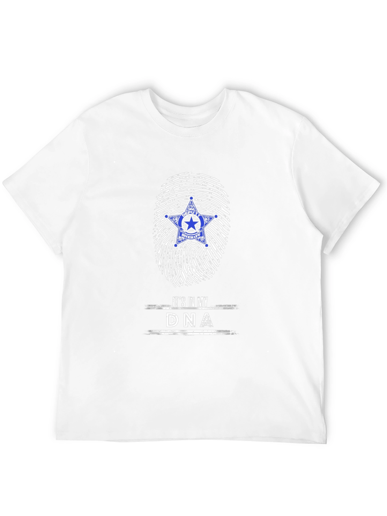 Sheriff Star DNA T-Shirt - Law Enforcement Pride