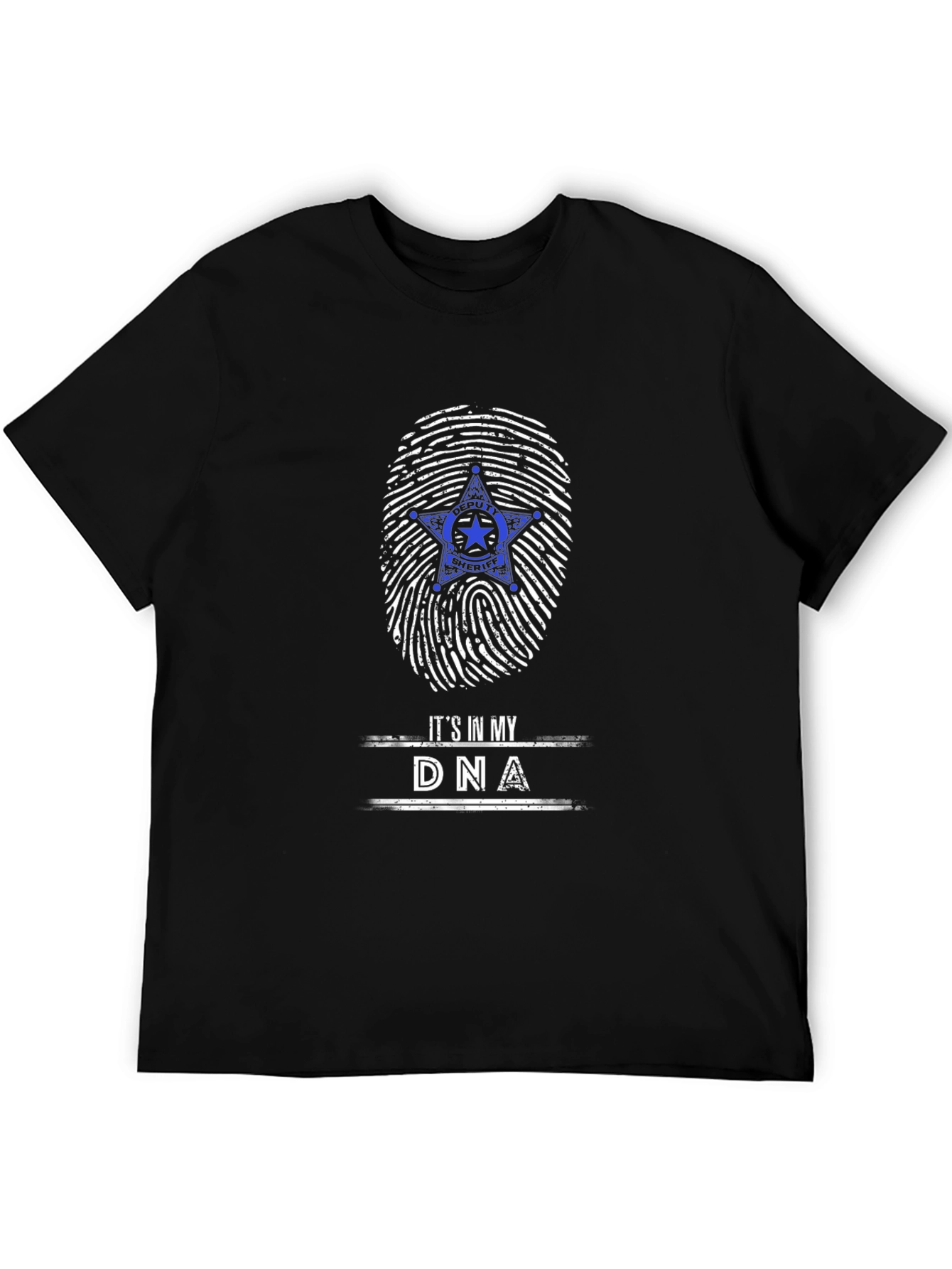 Sheriff Star DNA T-Shirt - Law Enforcement Pride