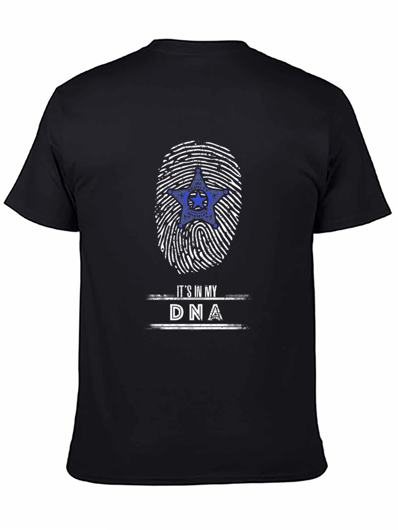 Sheriff Star DNA T-Shirt - Law Enforcement Pride