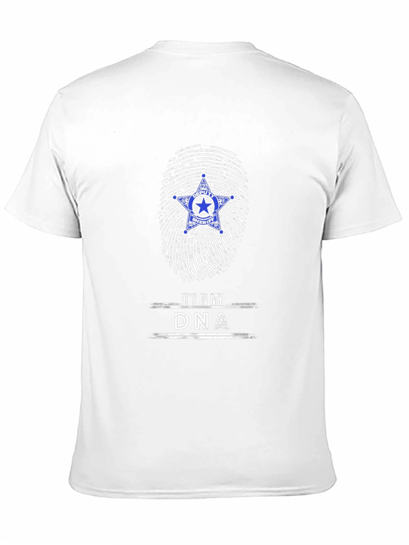 Sheriff Star DNA T-Shirt - Law Enforcement Pride