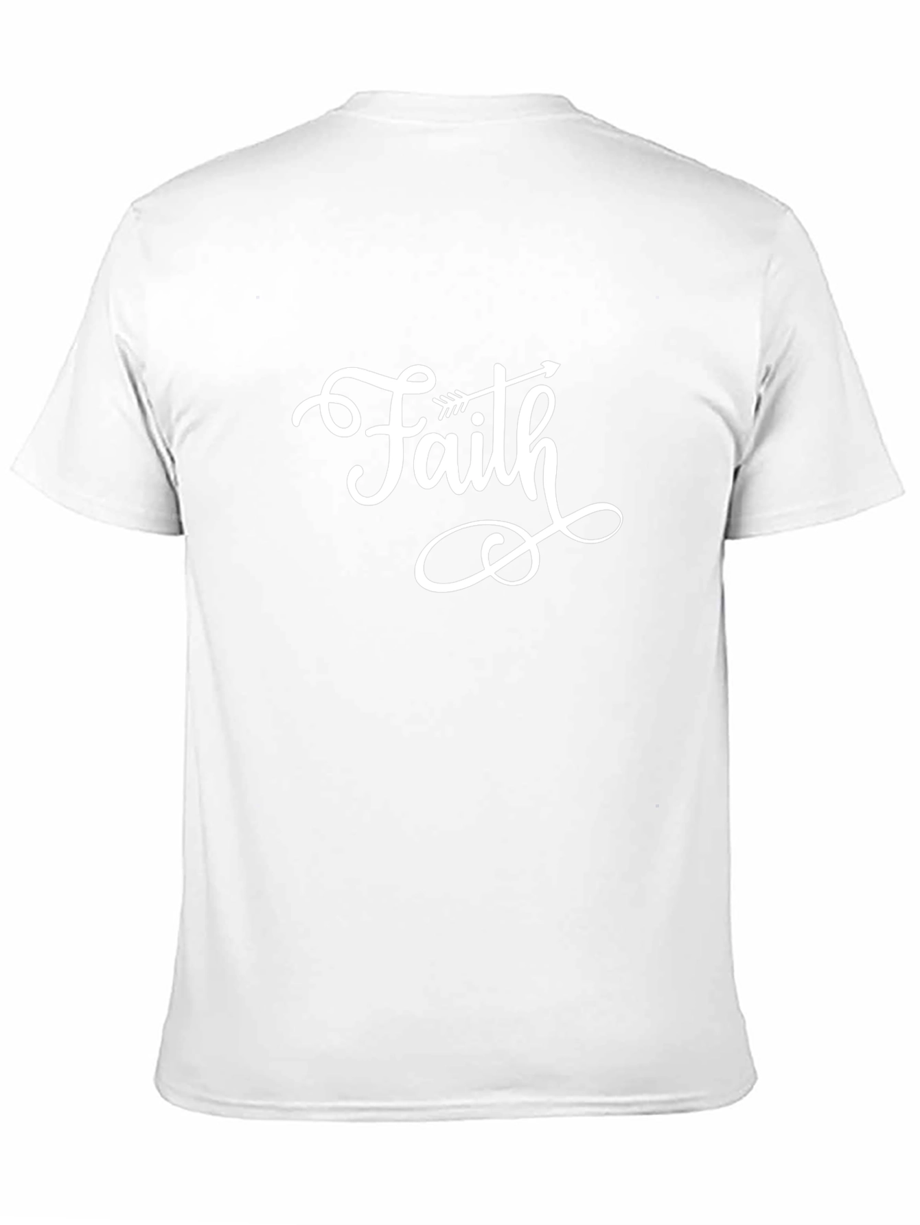 Faith Arrow Graphic T-Shirt - Black