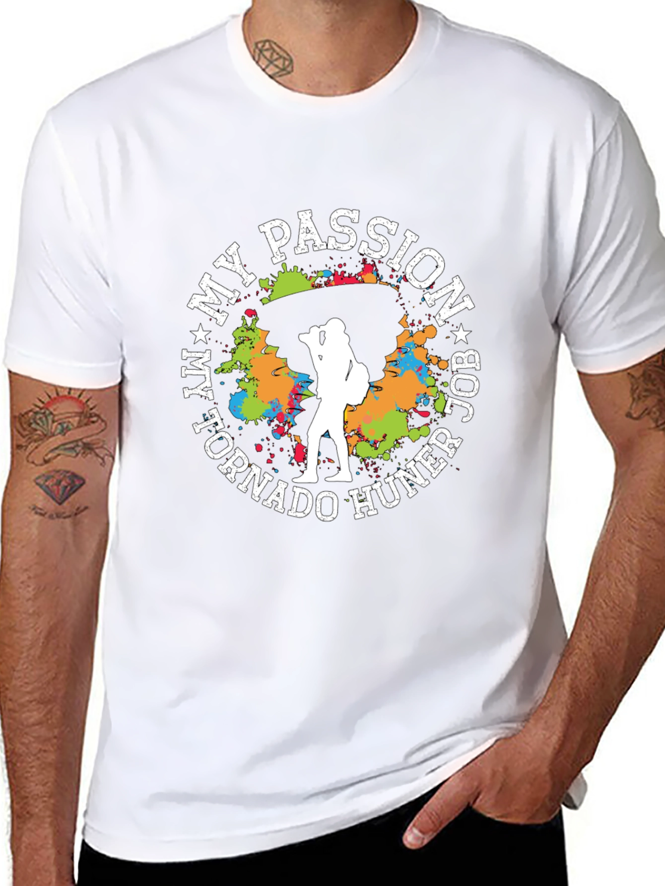 My Passion Job Tornado Hunter T-Shirt