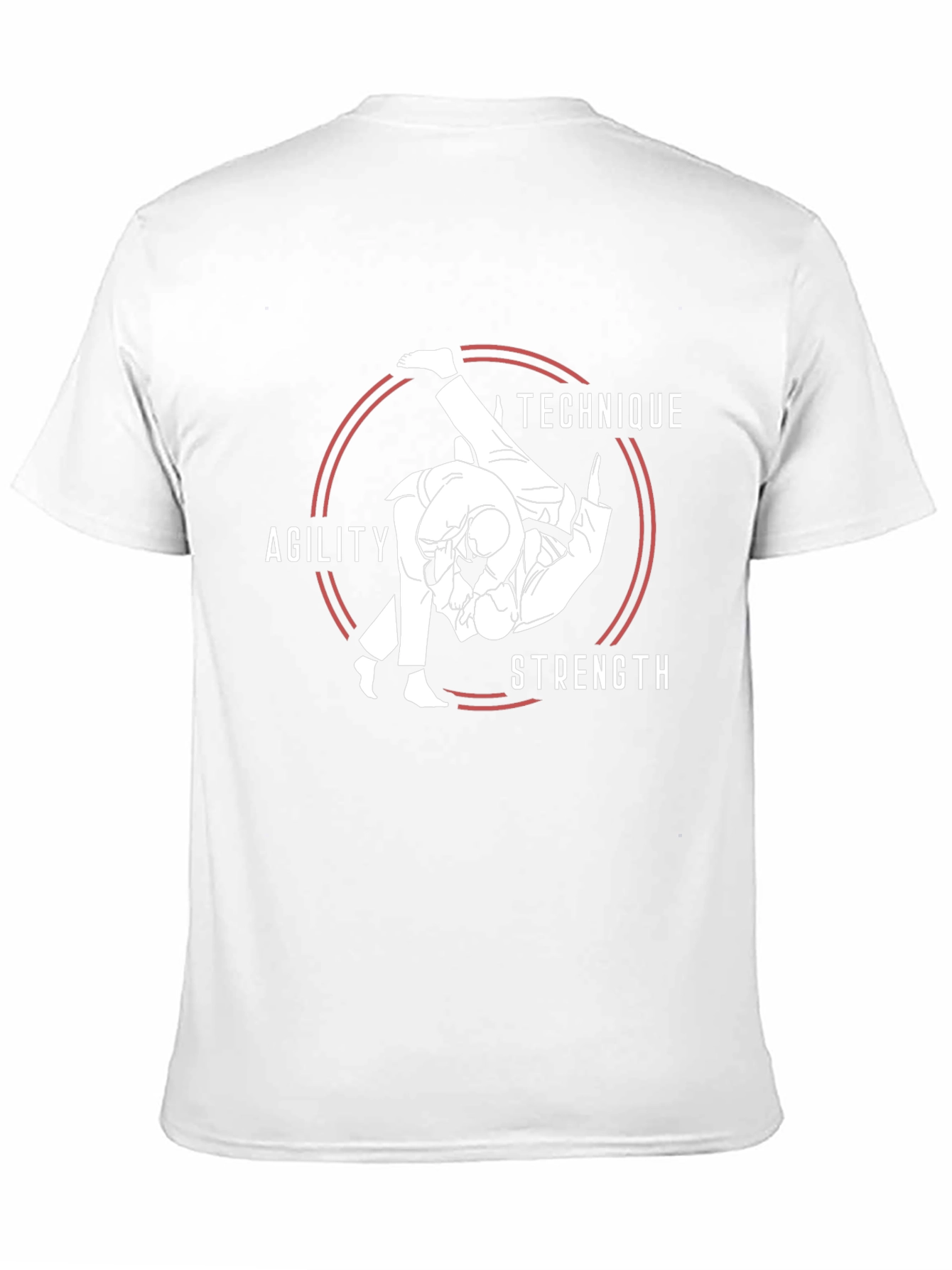 Judo Technique T-Shirt - Agility Strength Design
