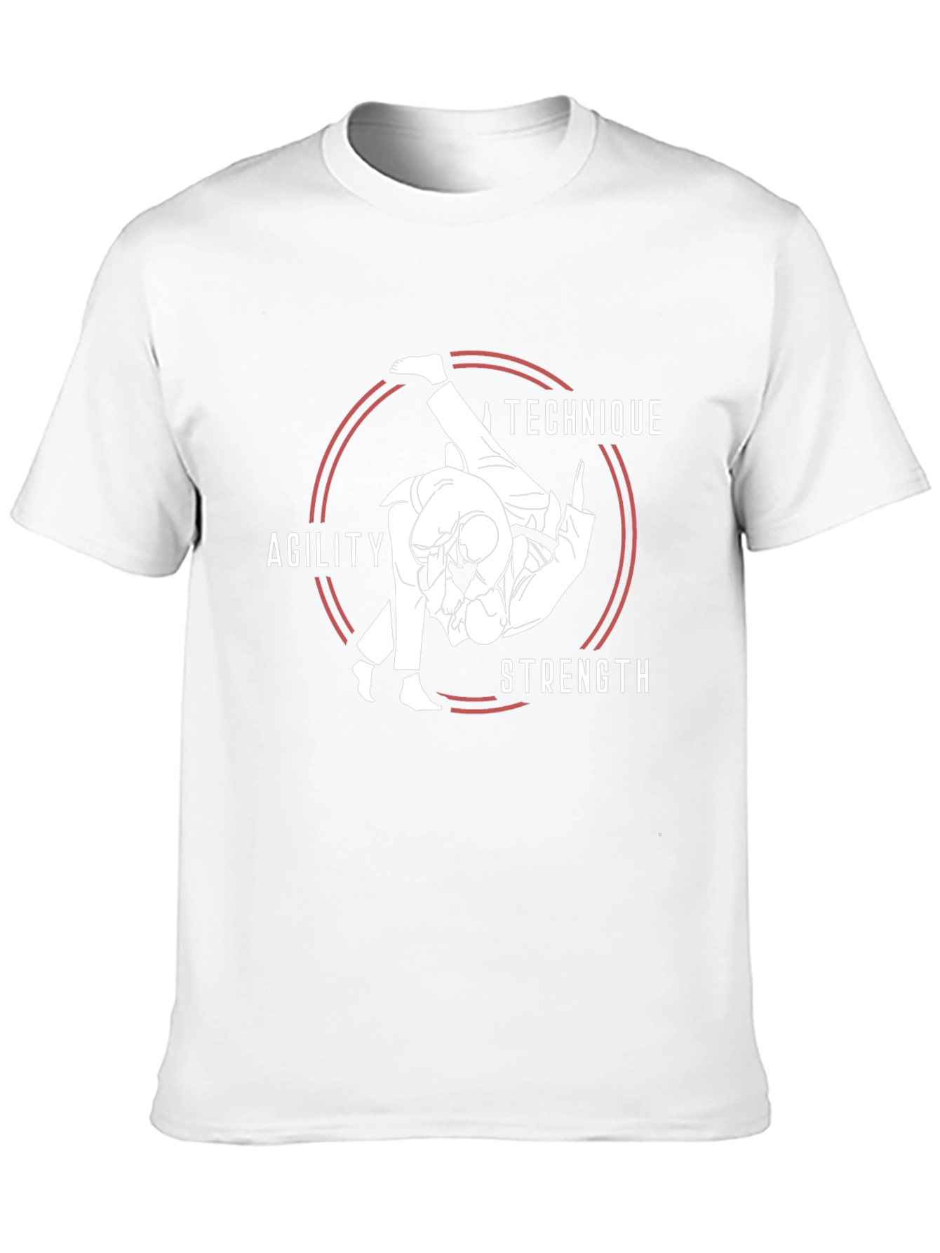 Judo Technique T-Shirt - Agility Strength Design