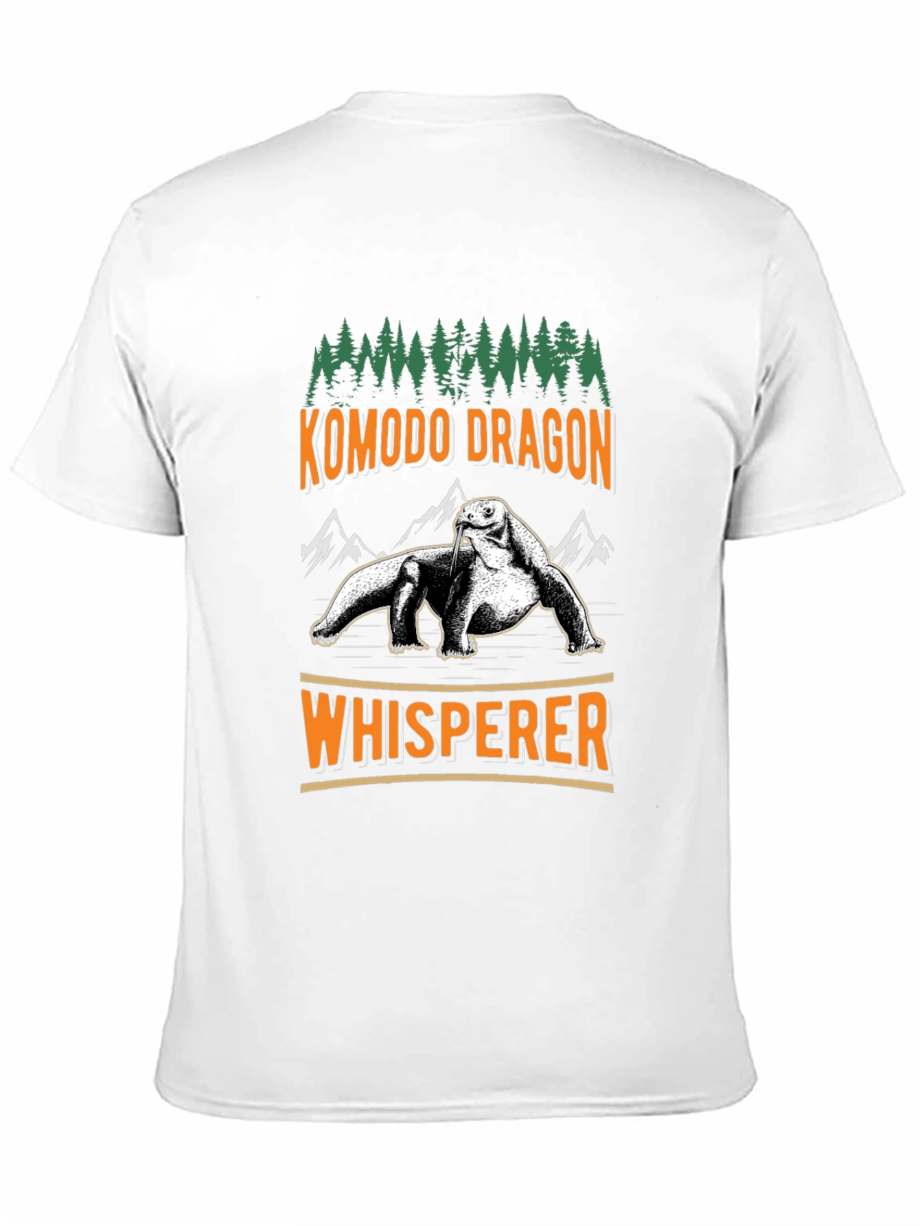Komodo Dragon Whisperer Graphic T-Shirt