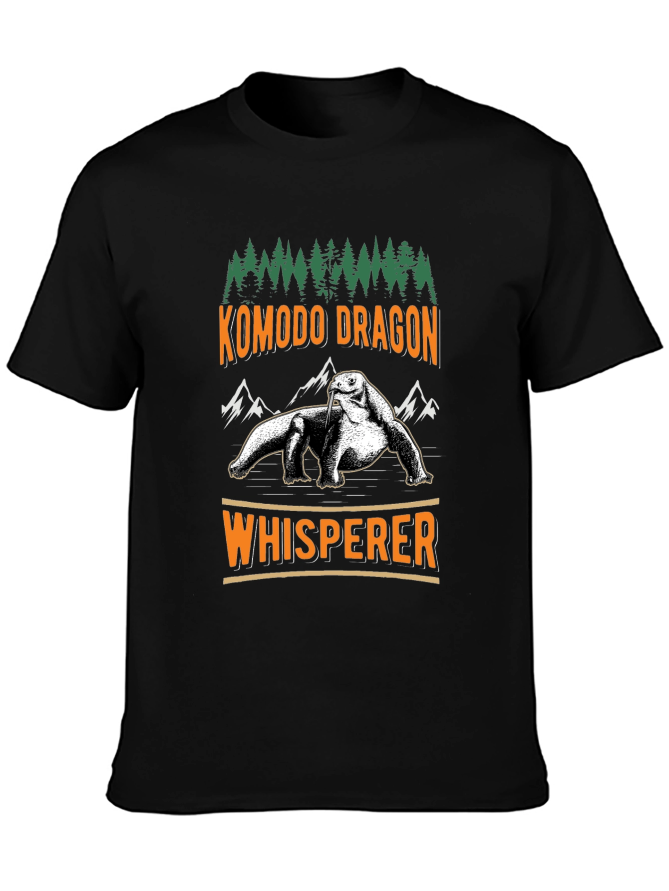 Komodo Dragon Whisperer Graphic T-Shirt