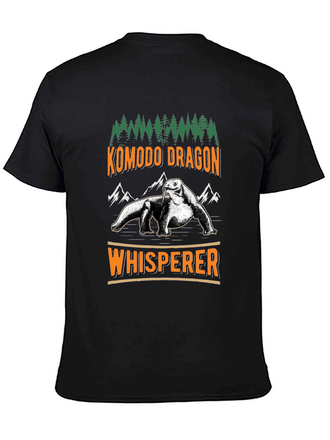 Komodo Dragon Whisperer Graphic T-Shirt