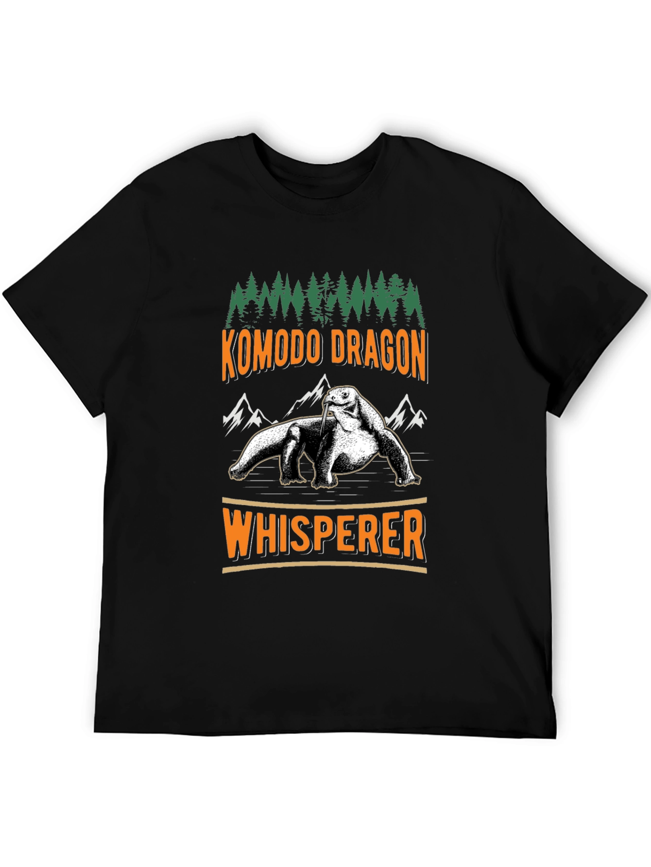 Komodo Dragon Whisperer Graphic T-Shirt