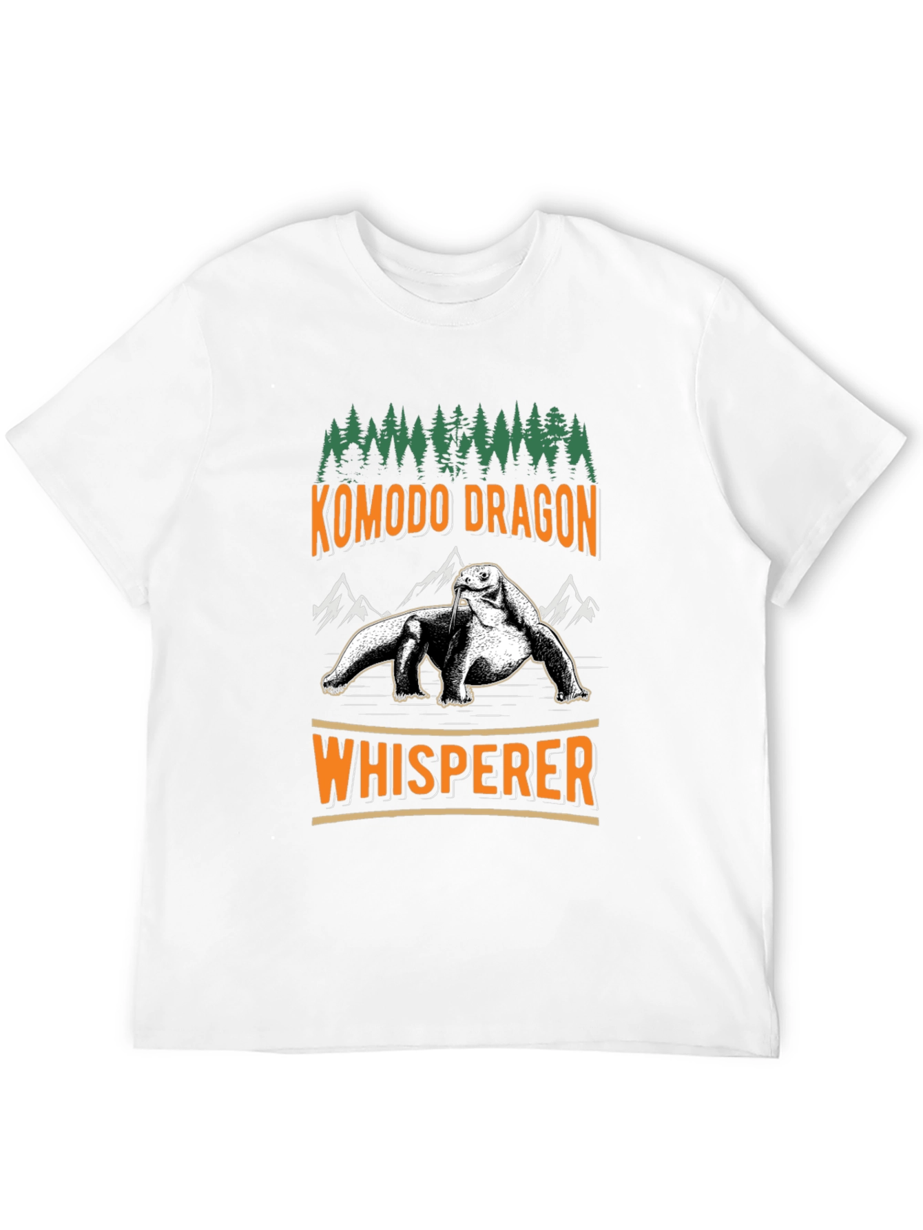 Komodo Dragon Whisperer Graphic T-Shirt