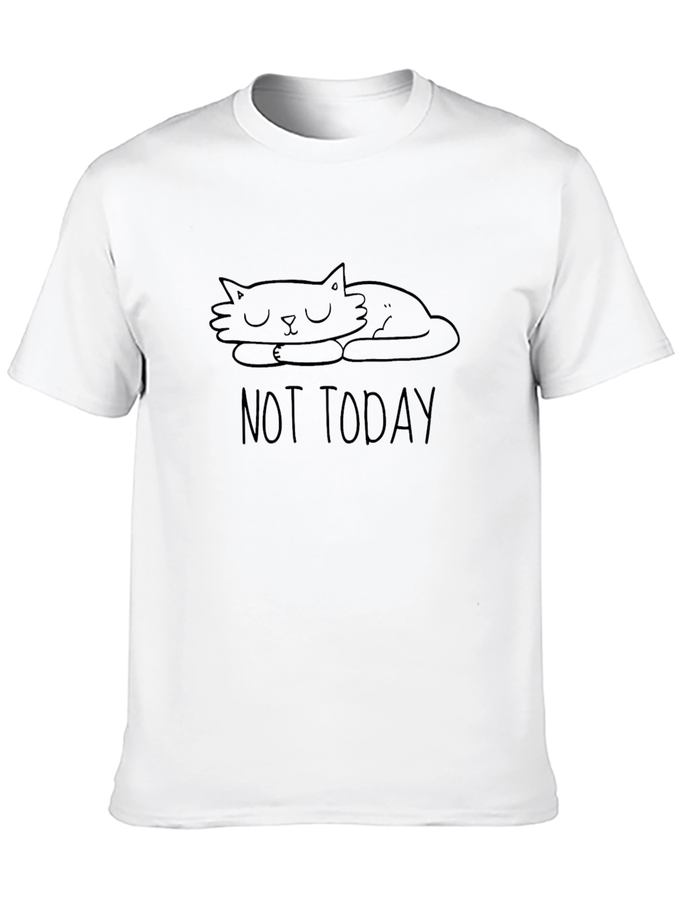 Not Today Cat T-Shirt - Unisex Graphic Tee