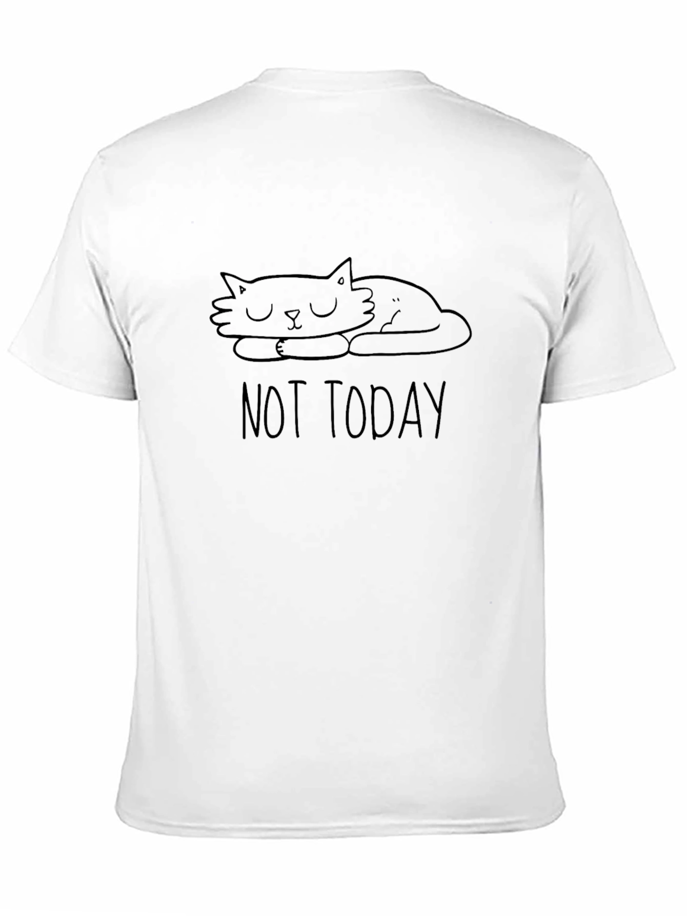 Not Today Cat T-Shirt - Unisex Graphic Tee