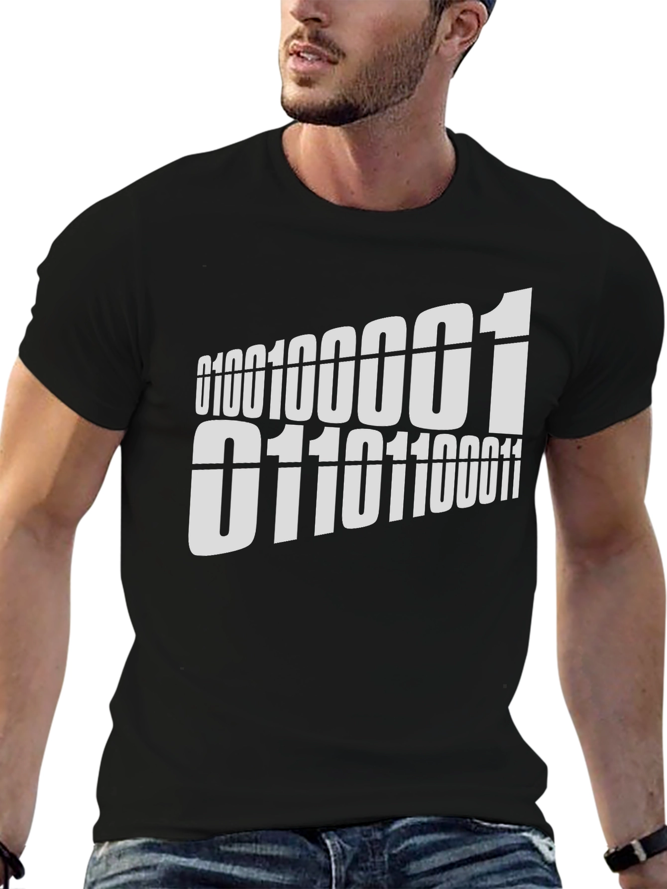 Binary Code T-Shirt - Geek Programmer Coder Tee