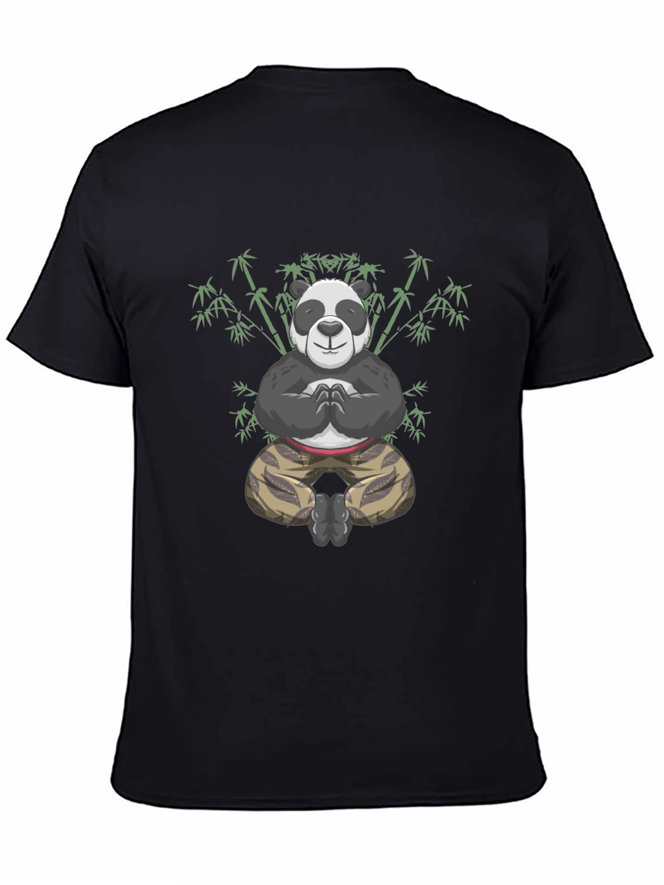 Zen Panda T-Shirt - Meditating Panda Design