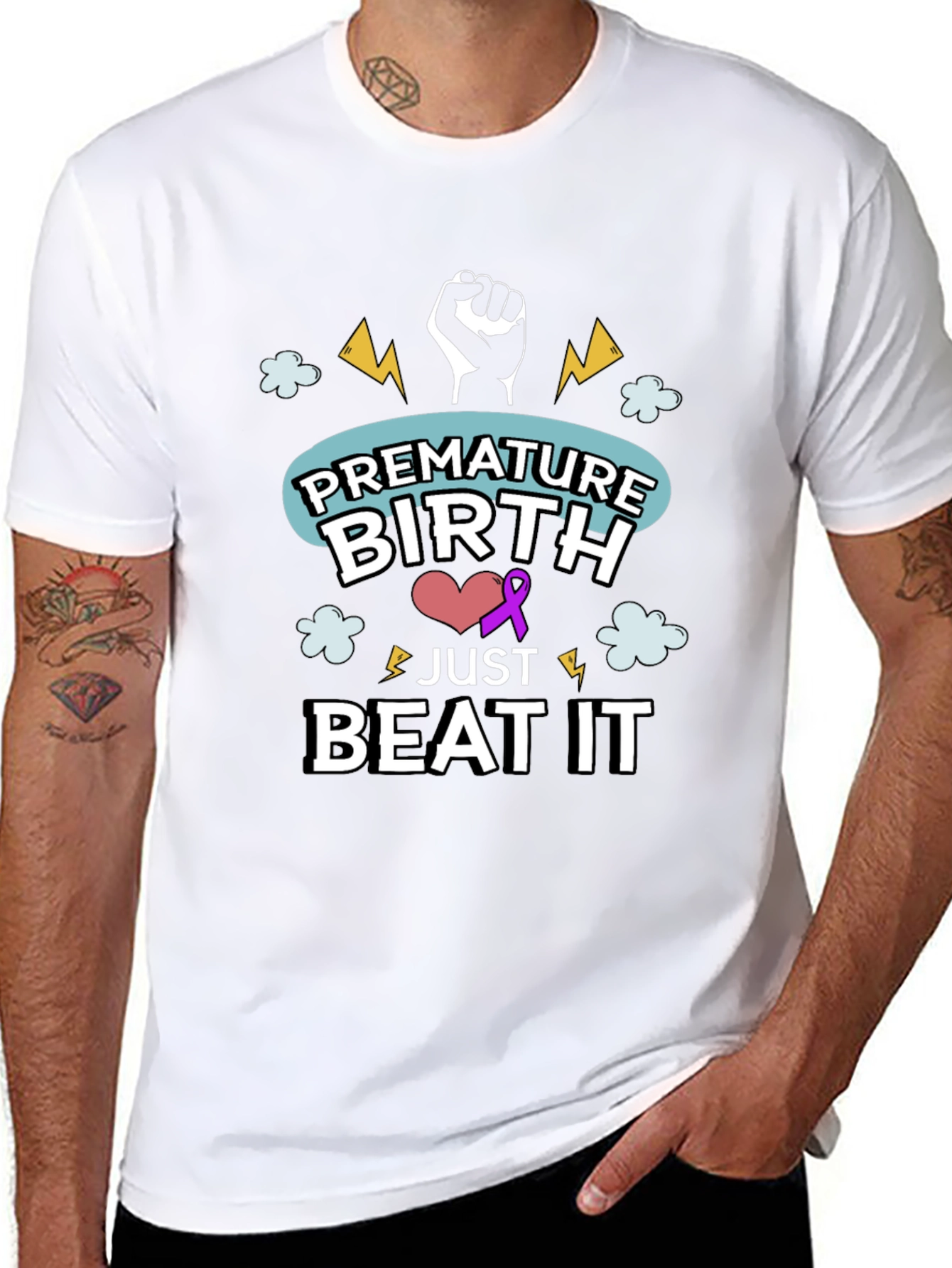Premature Birth Awareness Graphic Tee