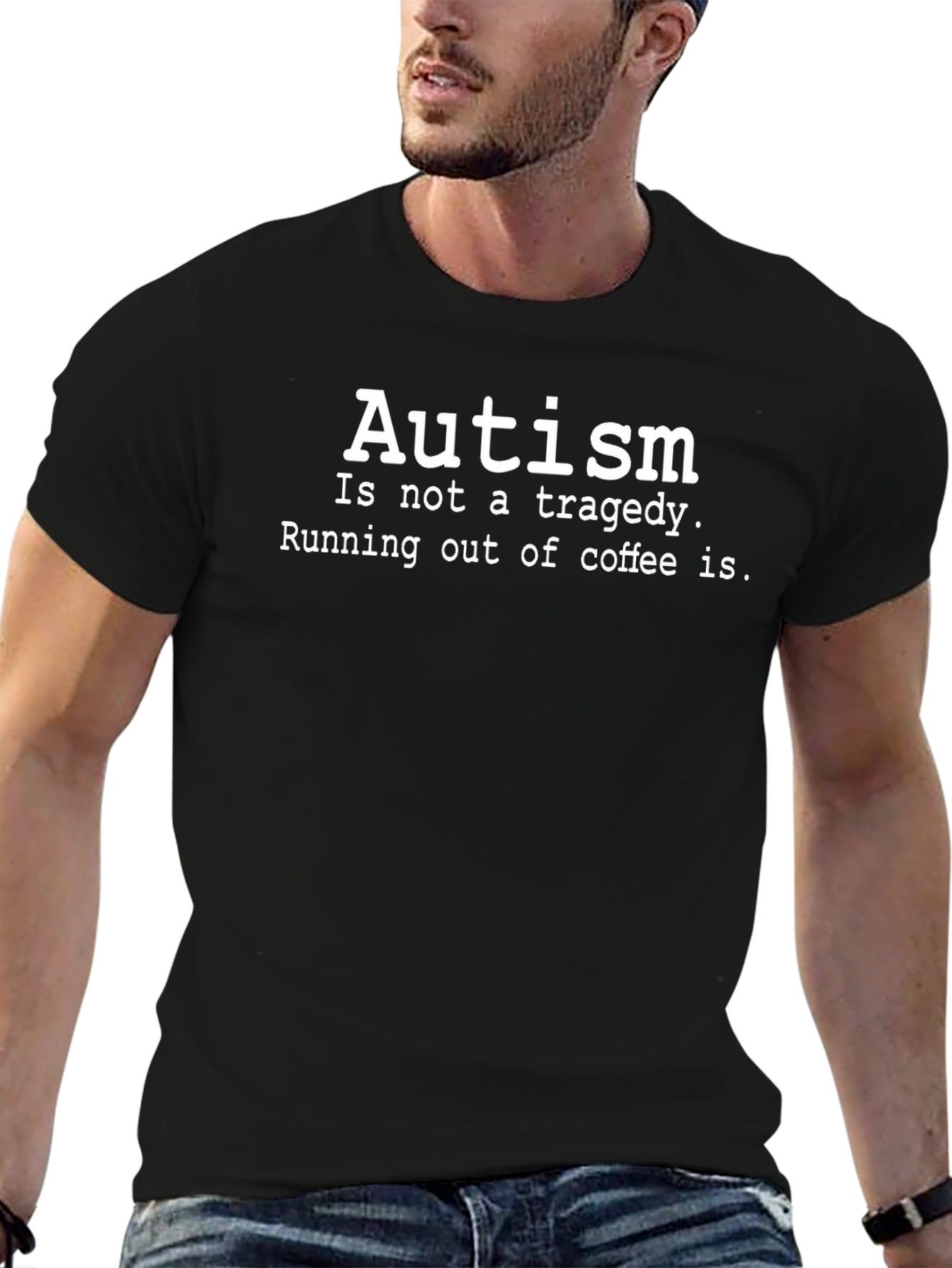 Autism Coffee T-Shirt - Statement Tee