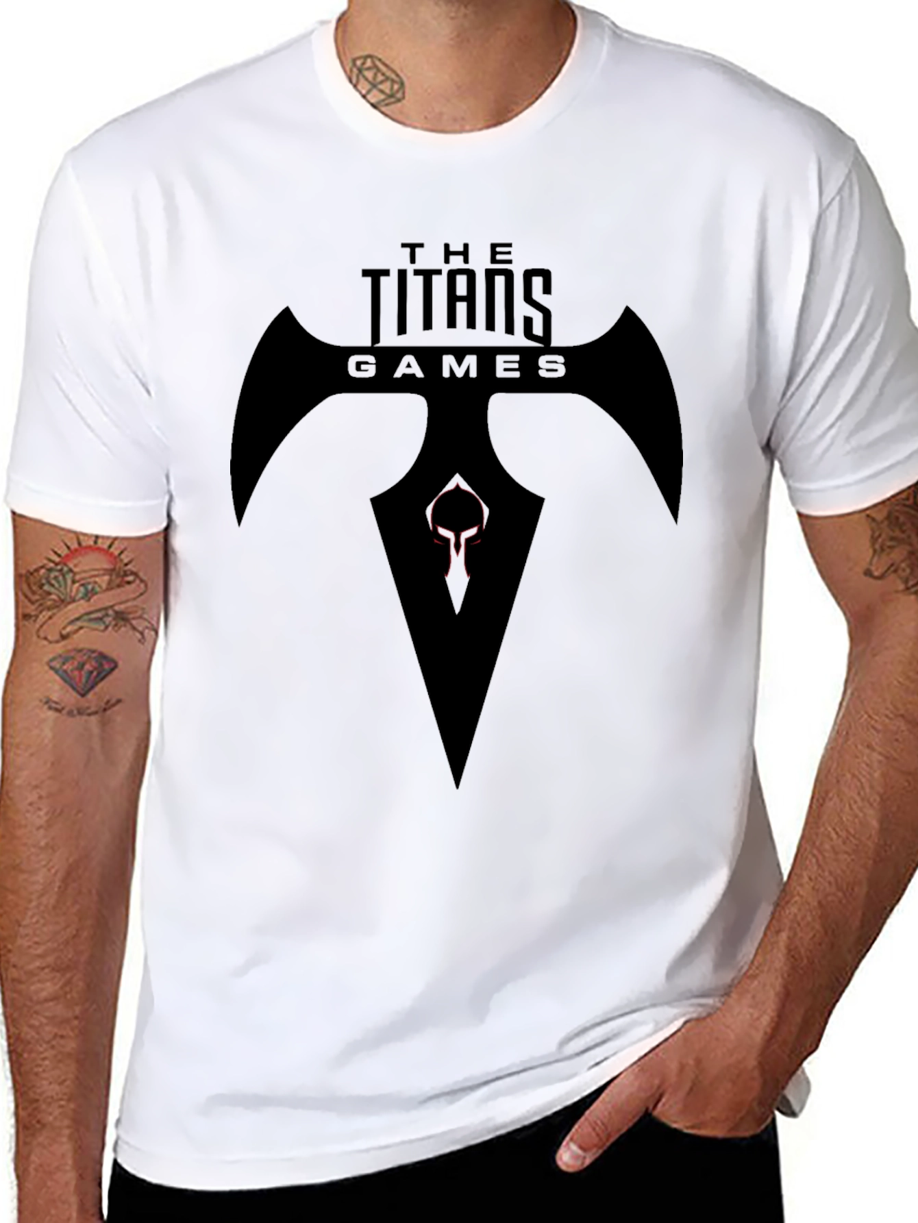 The Titans Games Black T-Shirt