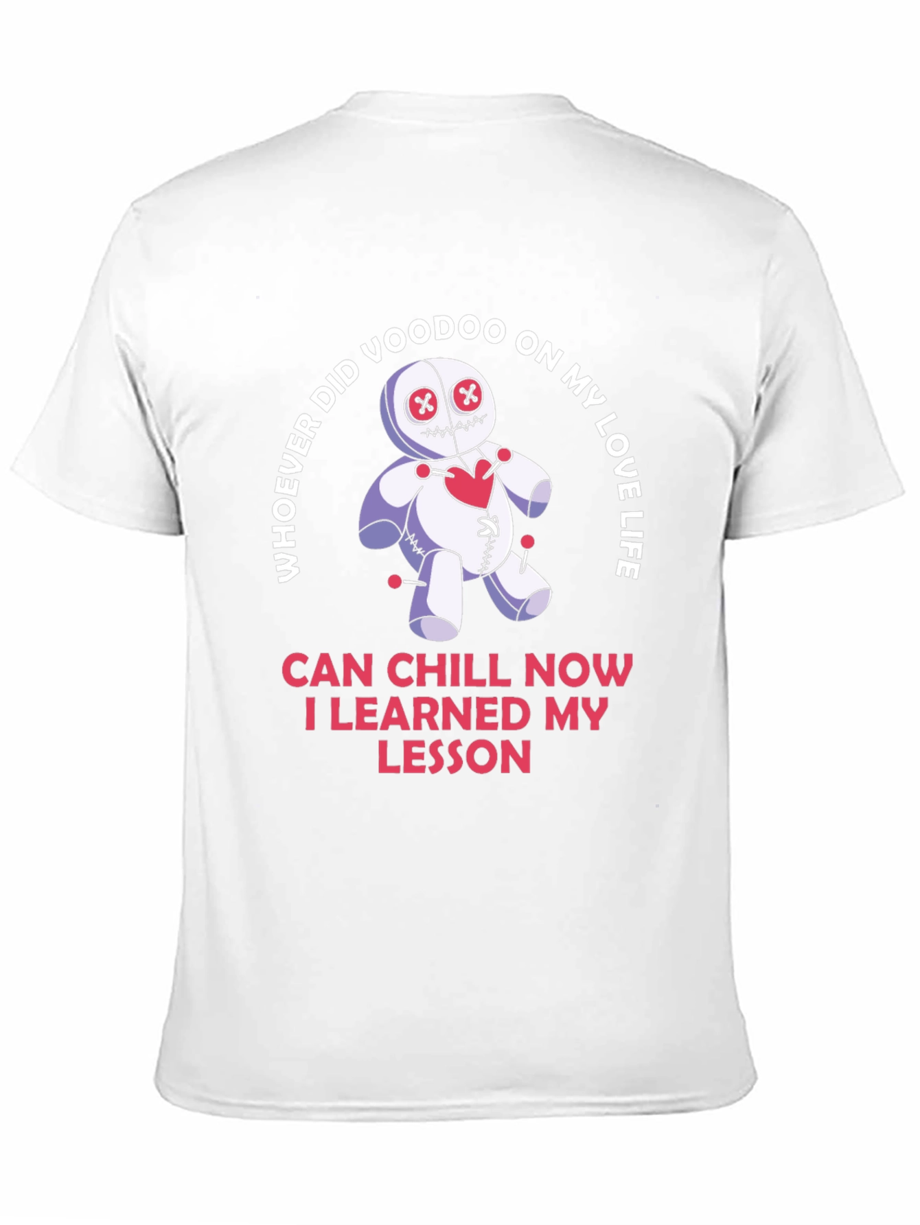 Voodoo Doll Love Life Funny Graphic Tee