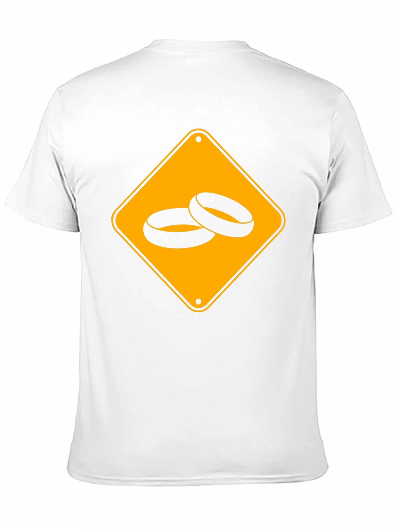 Wedding Ring Sign Black T-Shirt