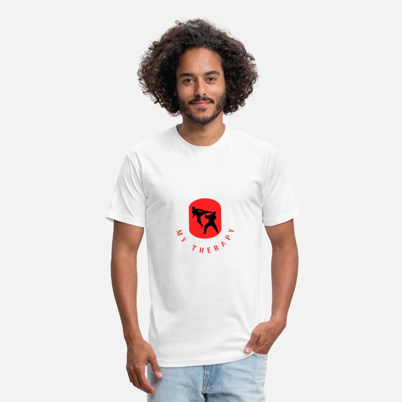 Taekwondo is my therapy funny motivational design