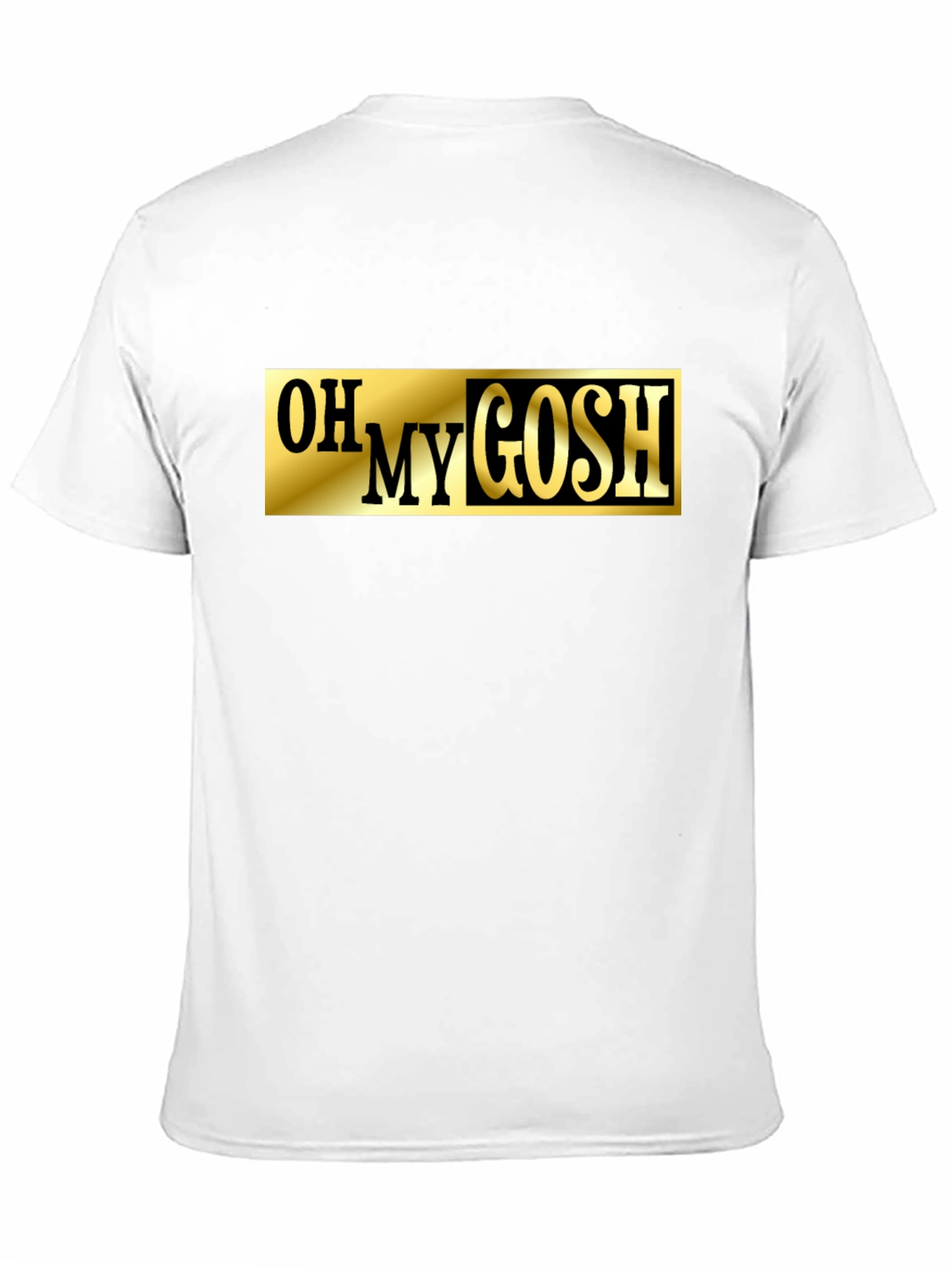 Oh My Gosh Black Graphic T-Shirt