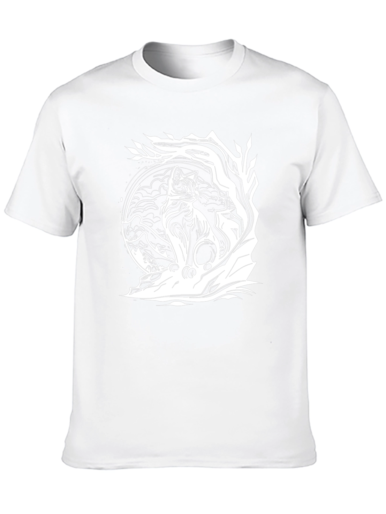 Unique Black Cat Graphic Tee