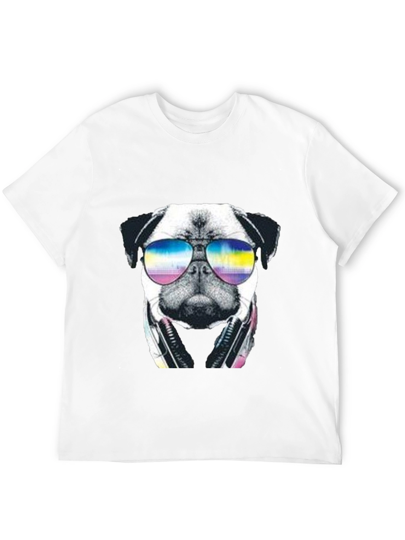 Pug DJ Graphic T-Shirt