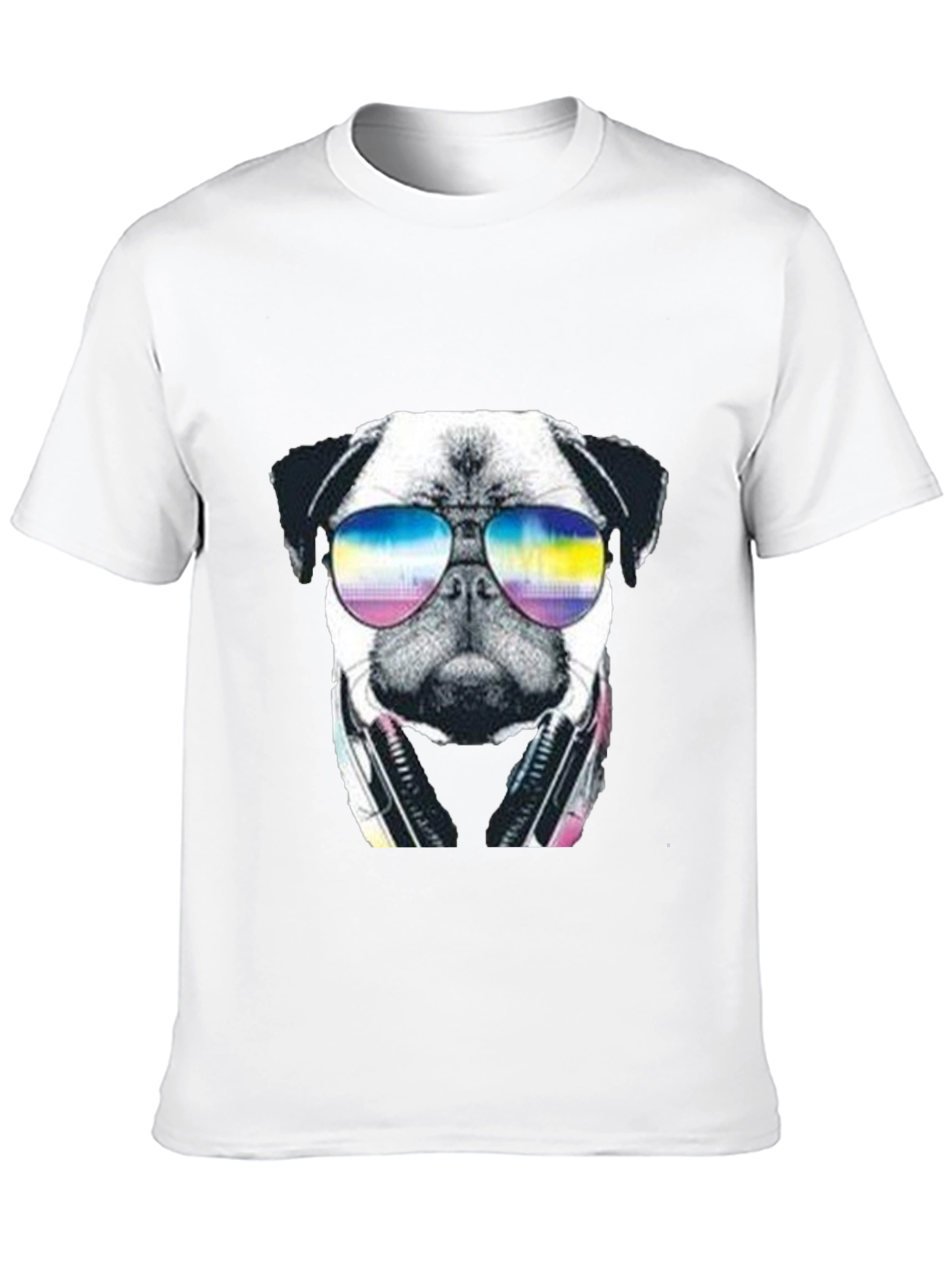 Pug DJ Graphic T-Shirt