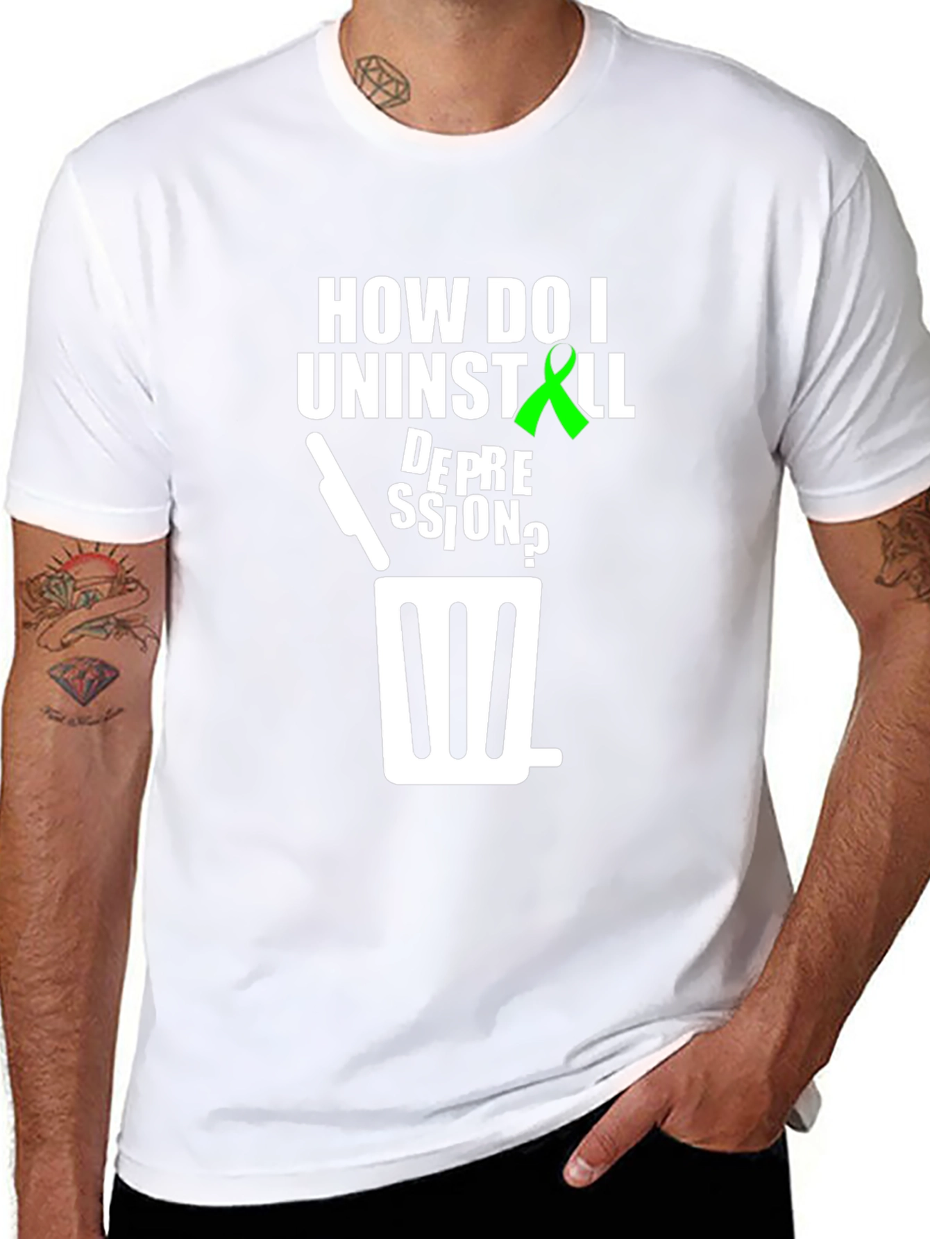 Uninstall Depression T-Shirt