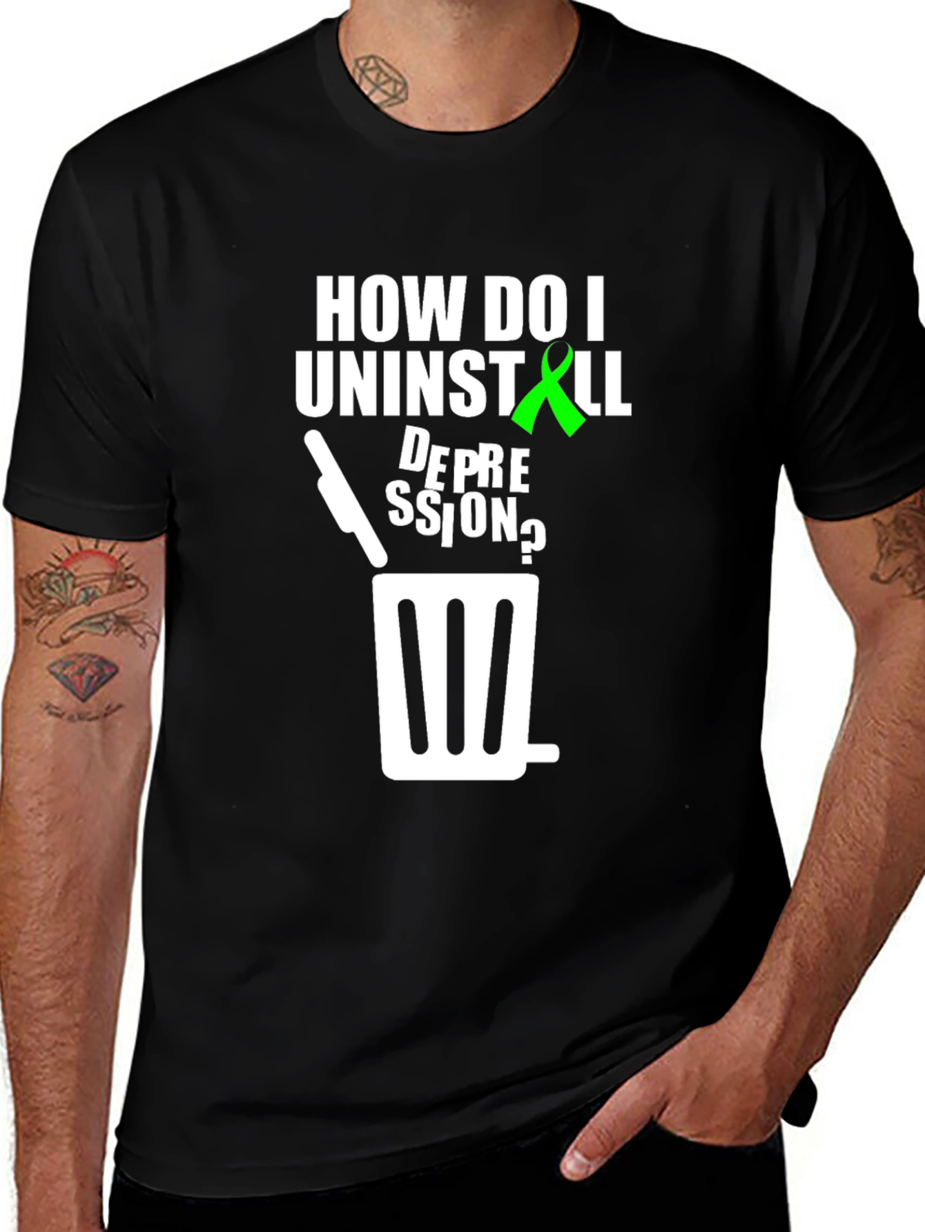 Uninstall Depression T-Shirt