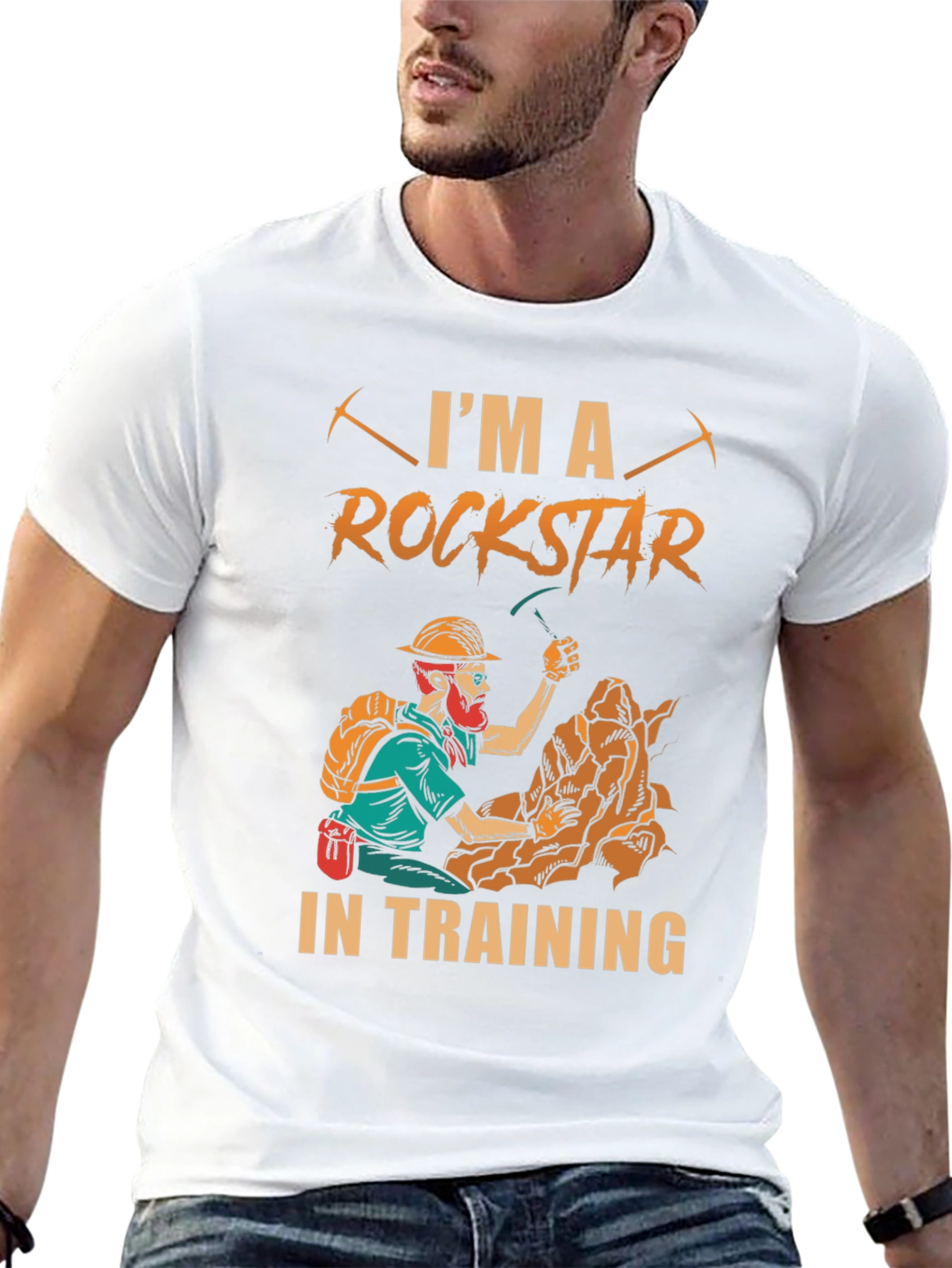 Rockstar in Training T-Shirt - Black