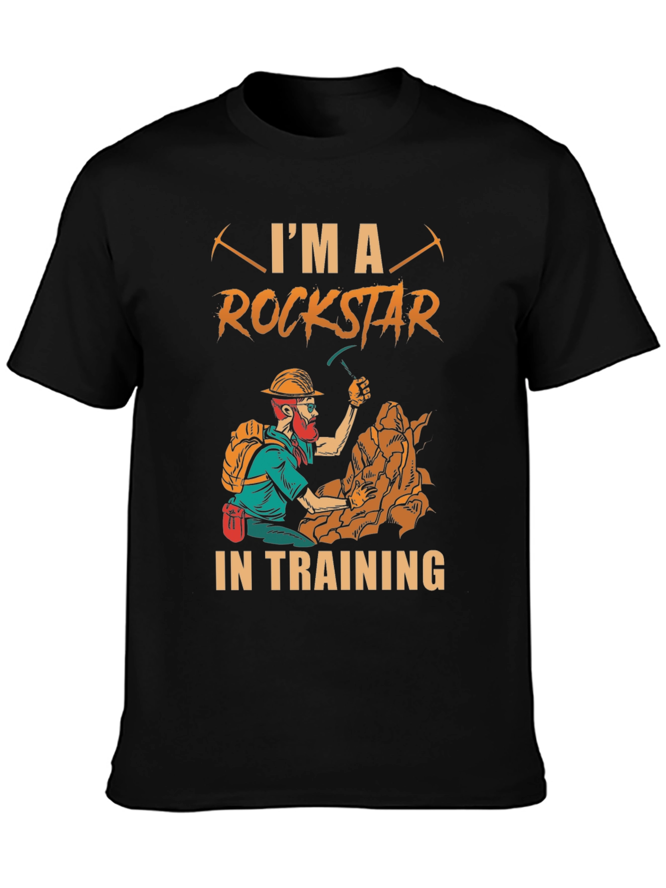 Rockstar in Training T-Shirt - Black