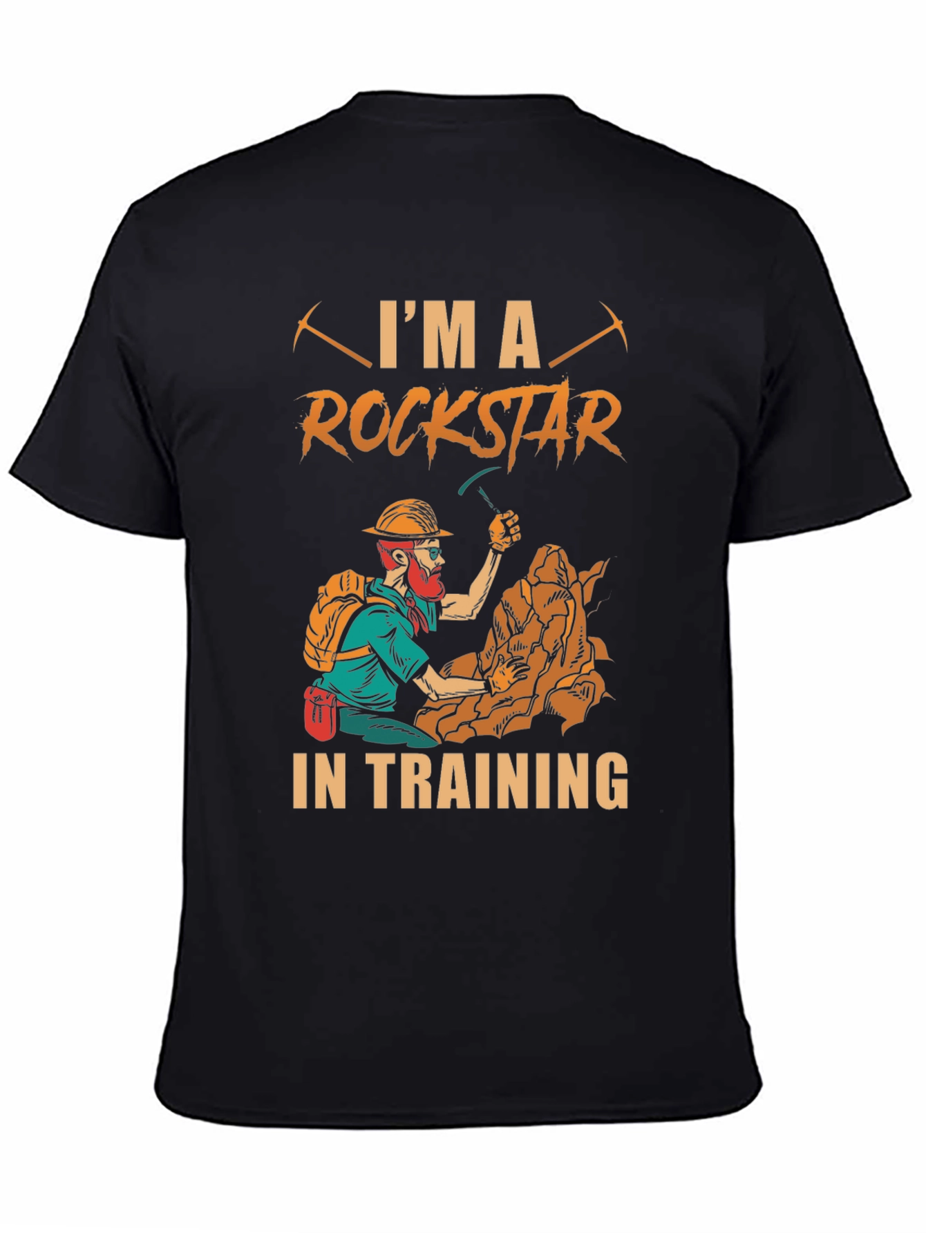 Rockstar in Training T-Shirt - Black