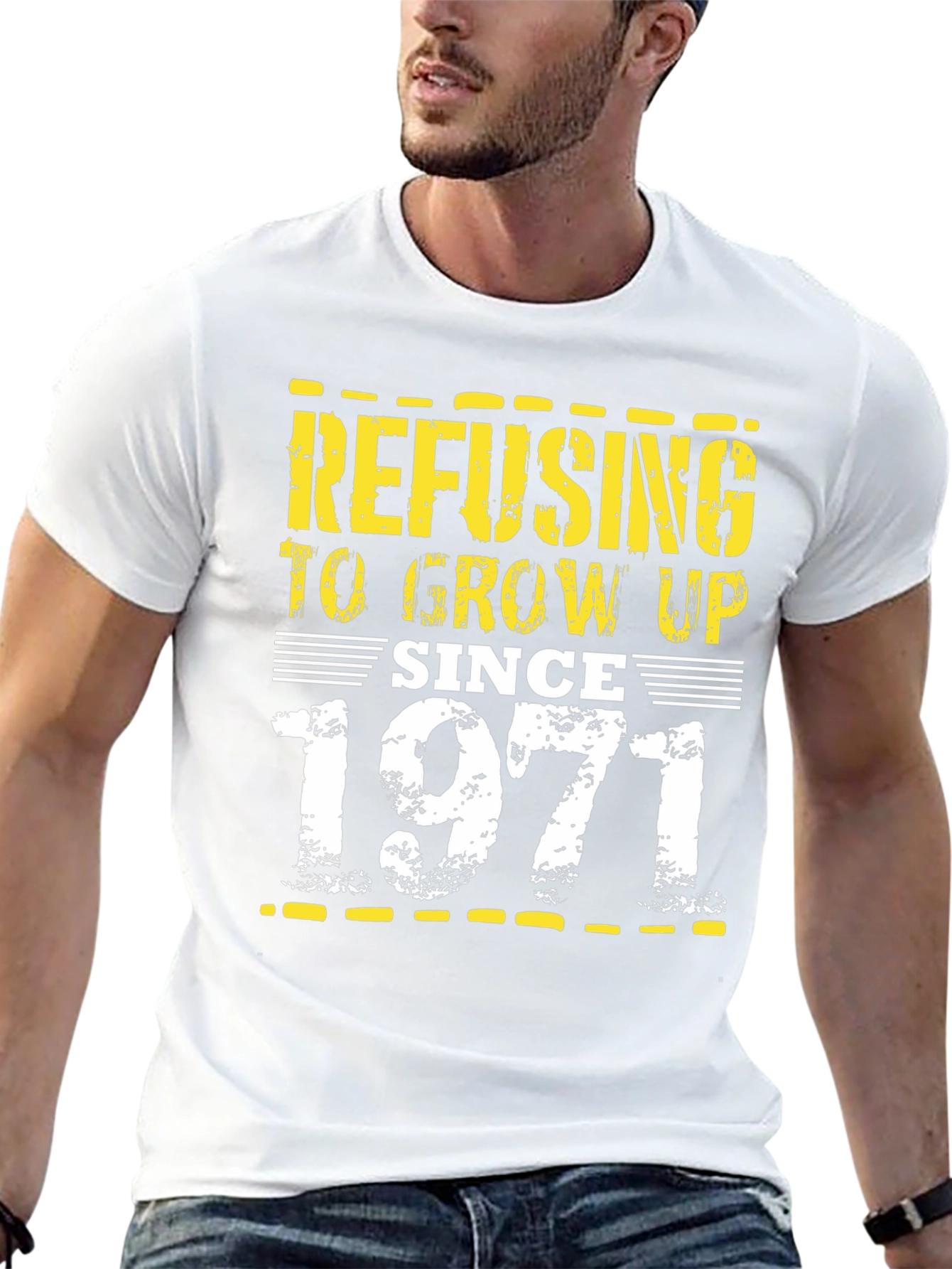 Refusing to Grow Up Since 1971 T-Shirt