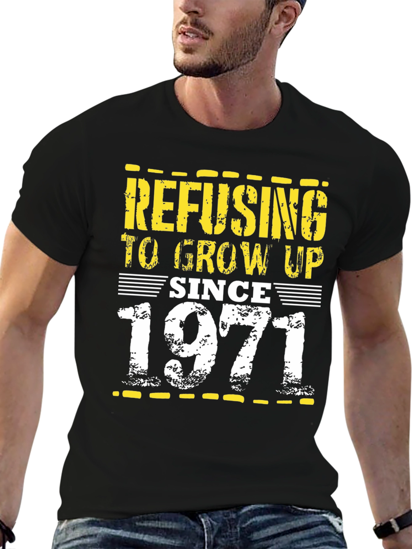 Refusing to Grow Up Since 1971 T-Shirt