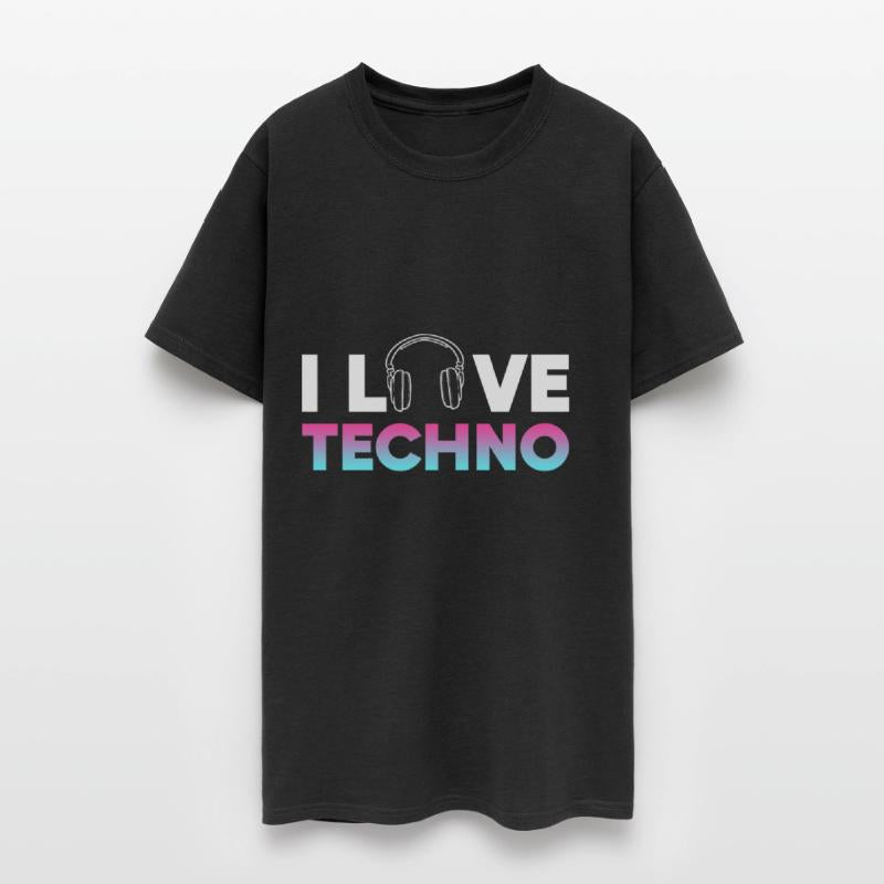 Techno I Love Techno EDM Rave