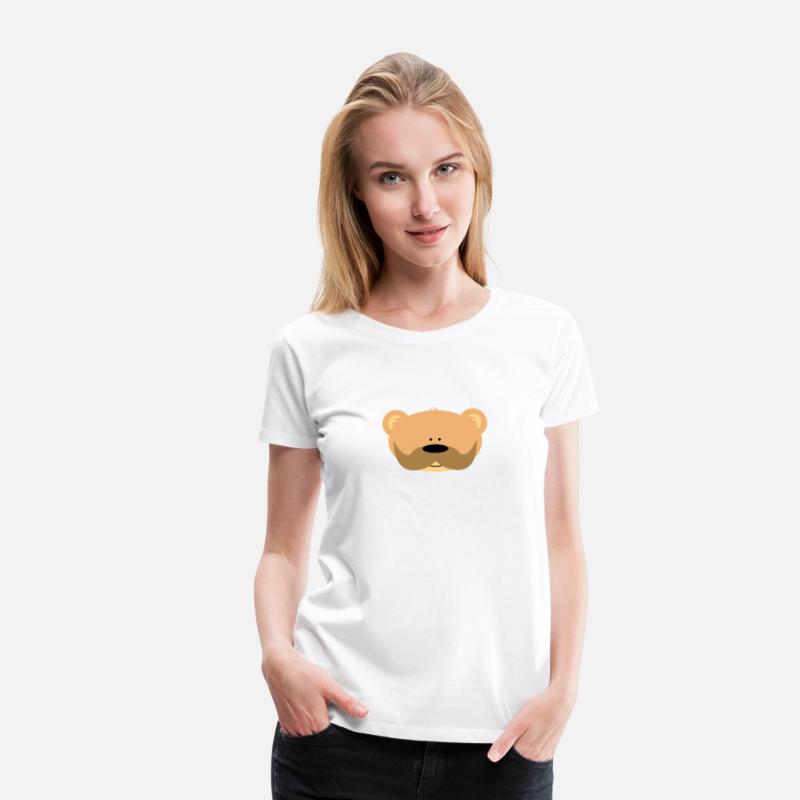 Teddybear with Moustache