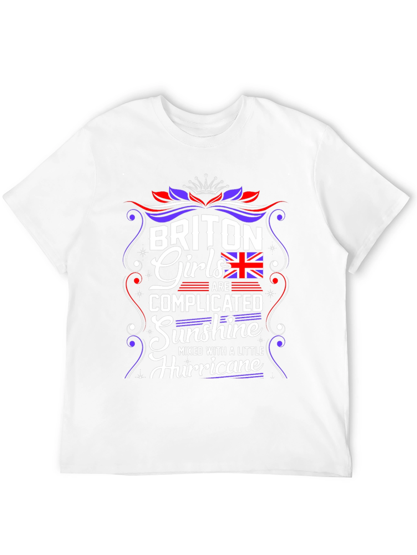 Briton Girls Complicated T-Shirt - Sunshine Hurricane Mix