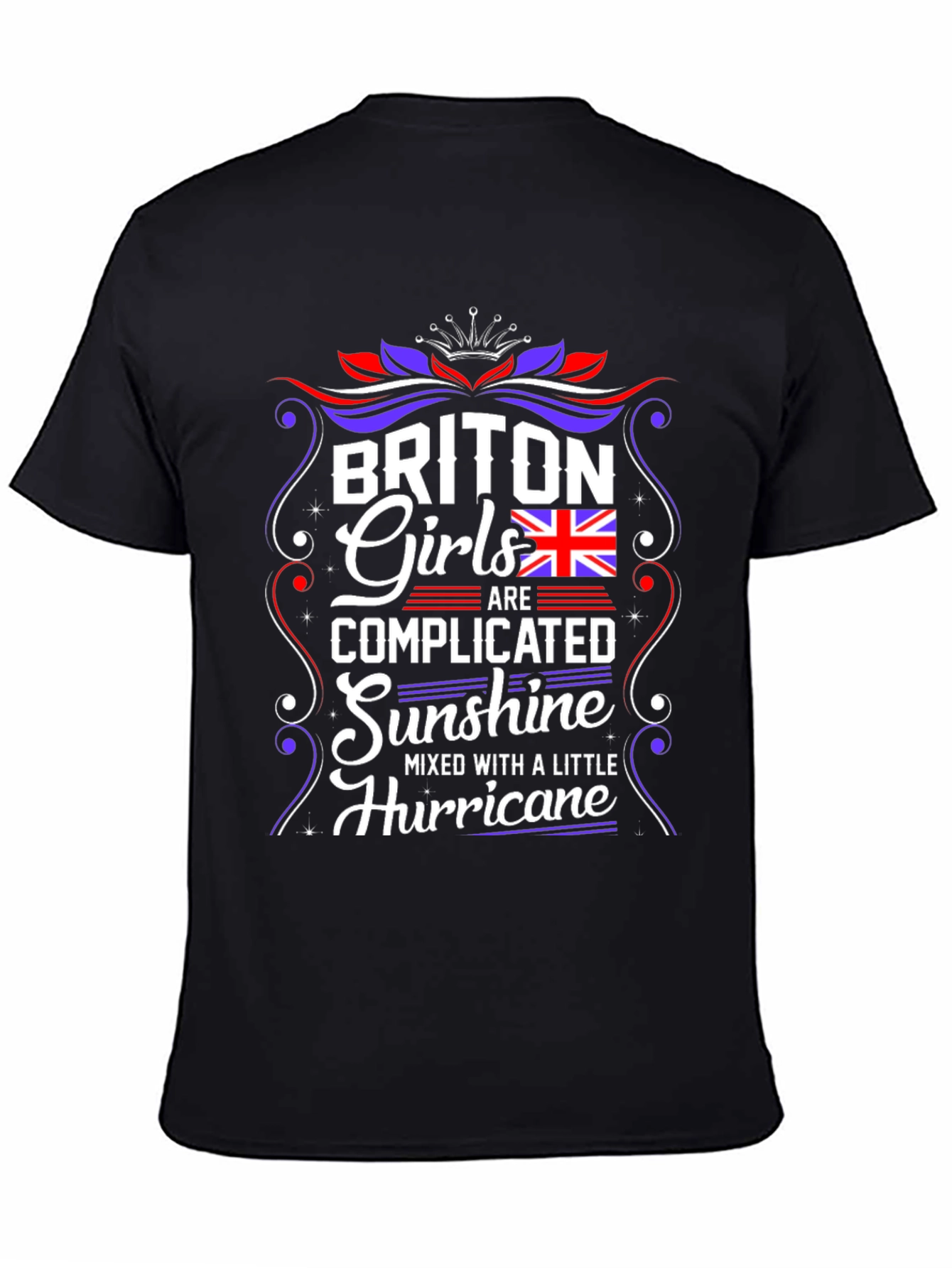 Briton Girls Complicated T-Shirt - Sunshine Hurricane Mix