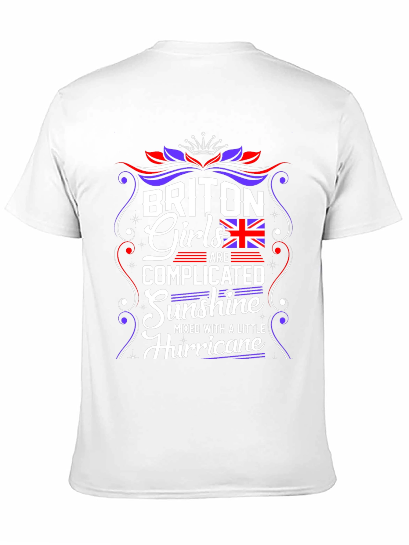 Briton Girls Complicated T-Shirt - Sunshine Hurricane Mix