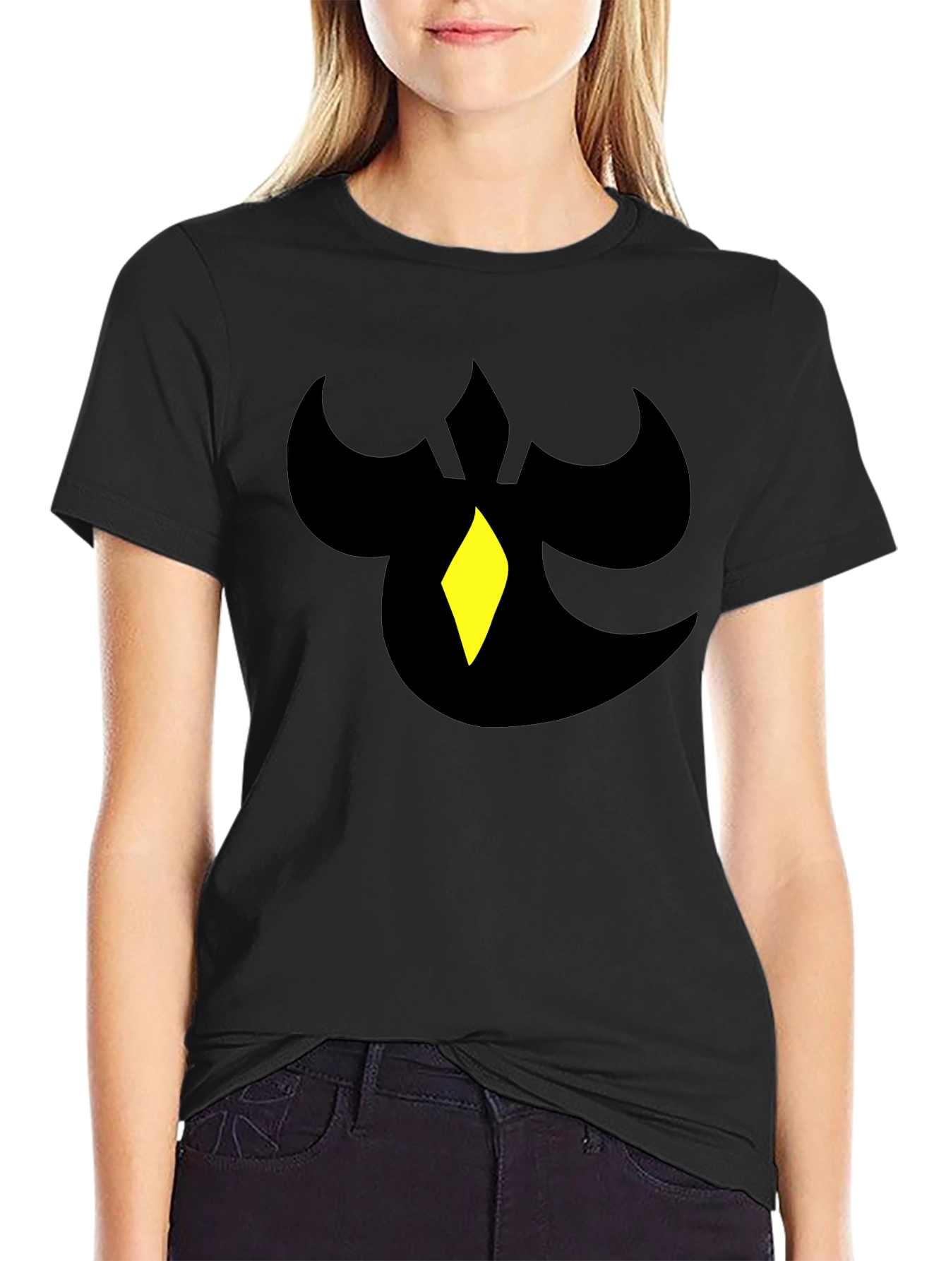 Mystic Symbol Graphic Black T-Shirt