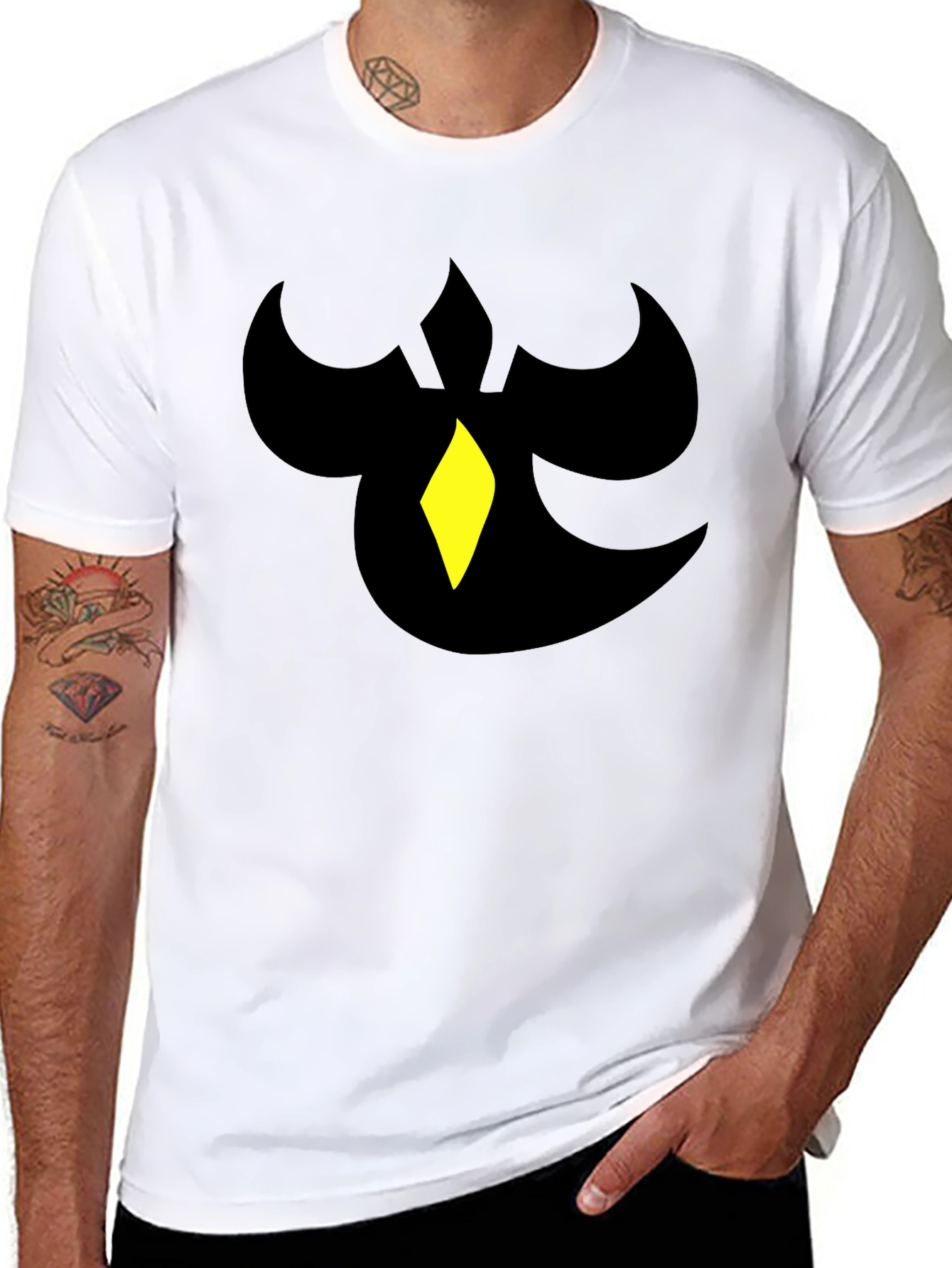 Mystic Symbol Graphic Black T-Shirt