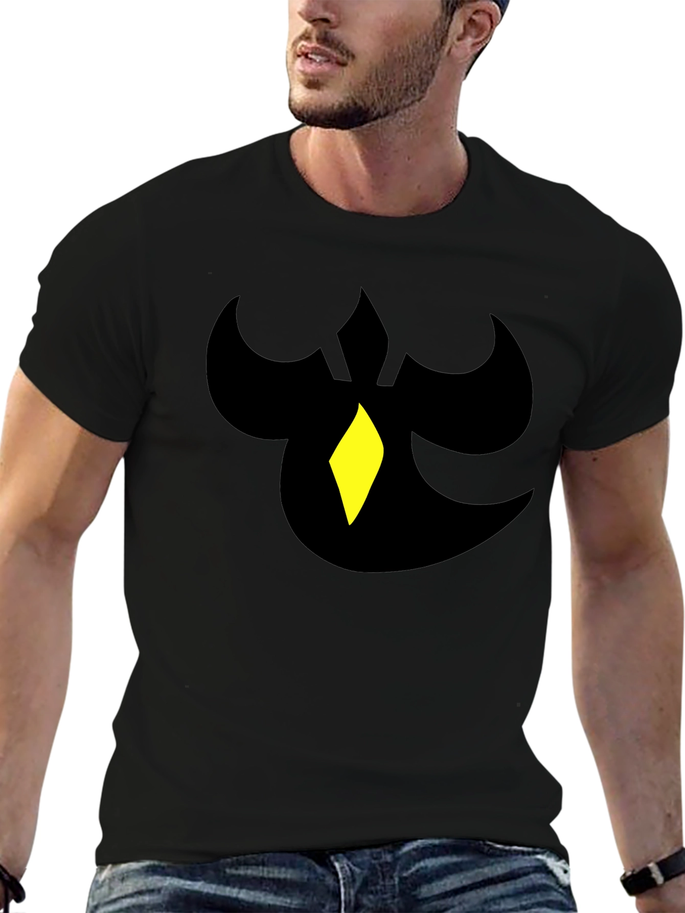 Mystic Symbol Graphic Black T-Shirt