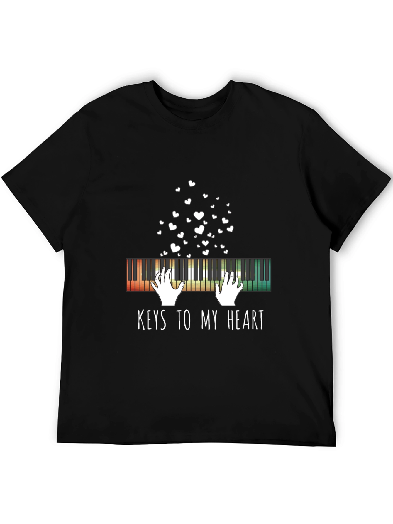 Keys To My Heart Piano T-Shirt