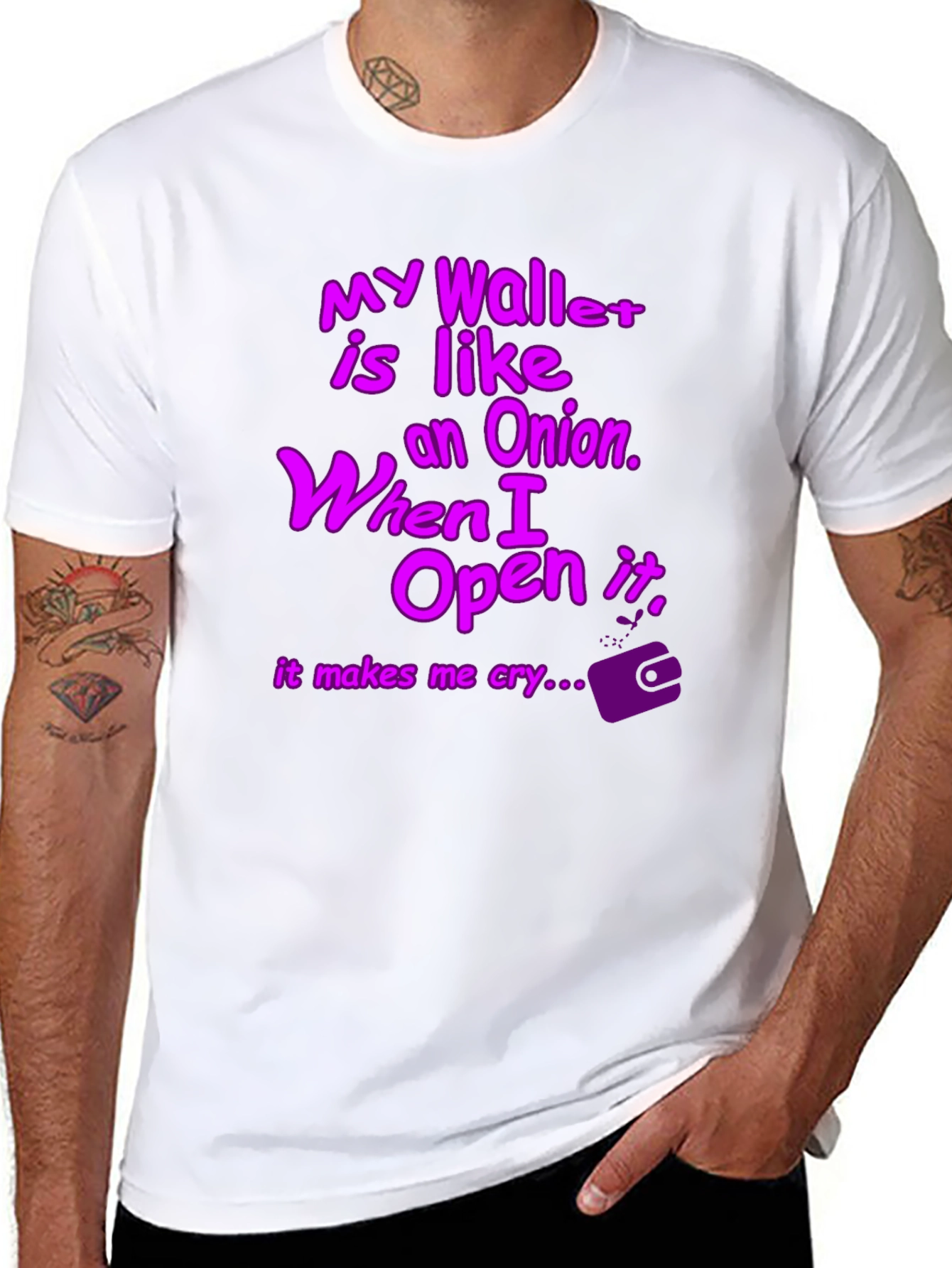 Wallet Like Onion Tee