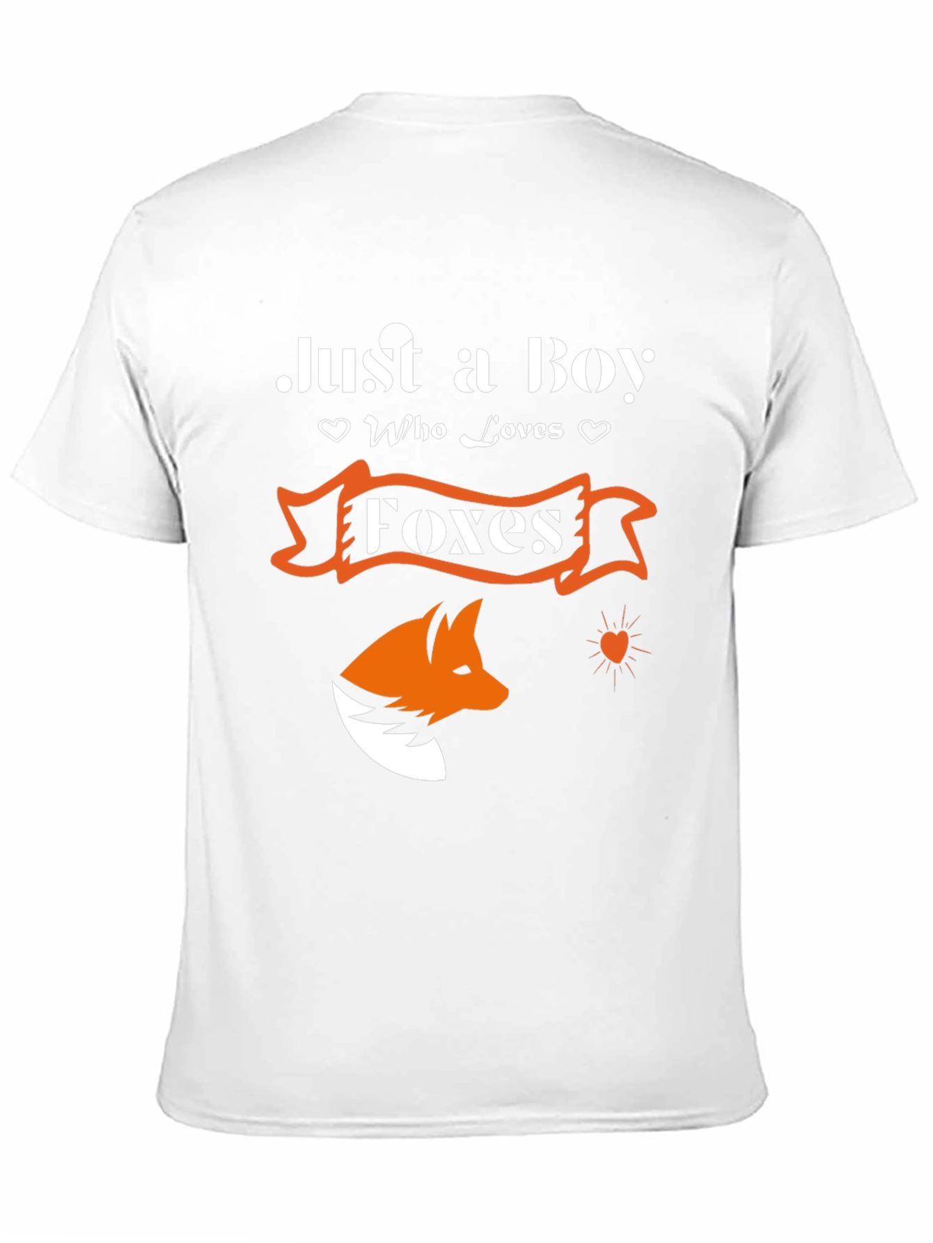Just a Boy Who Loves Foxes - Graphic T-Shirt