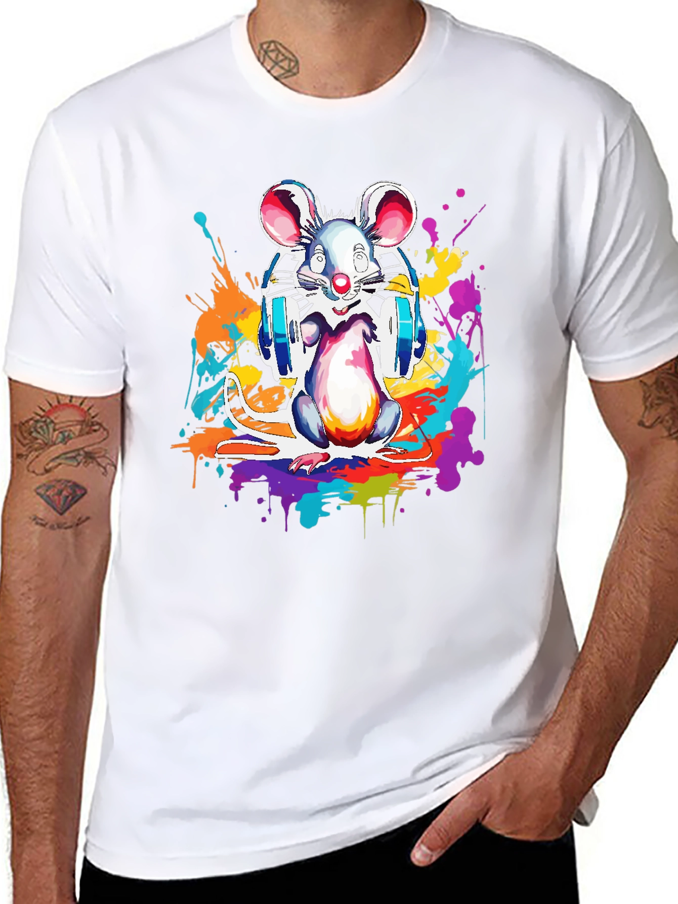 DJ Mouse Graphic Tee
